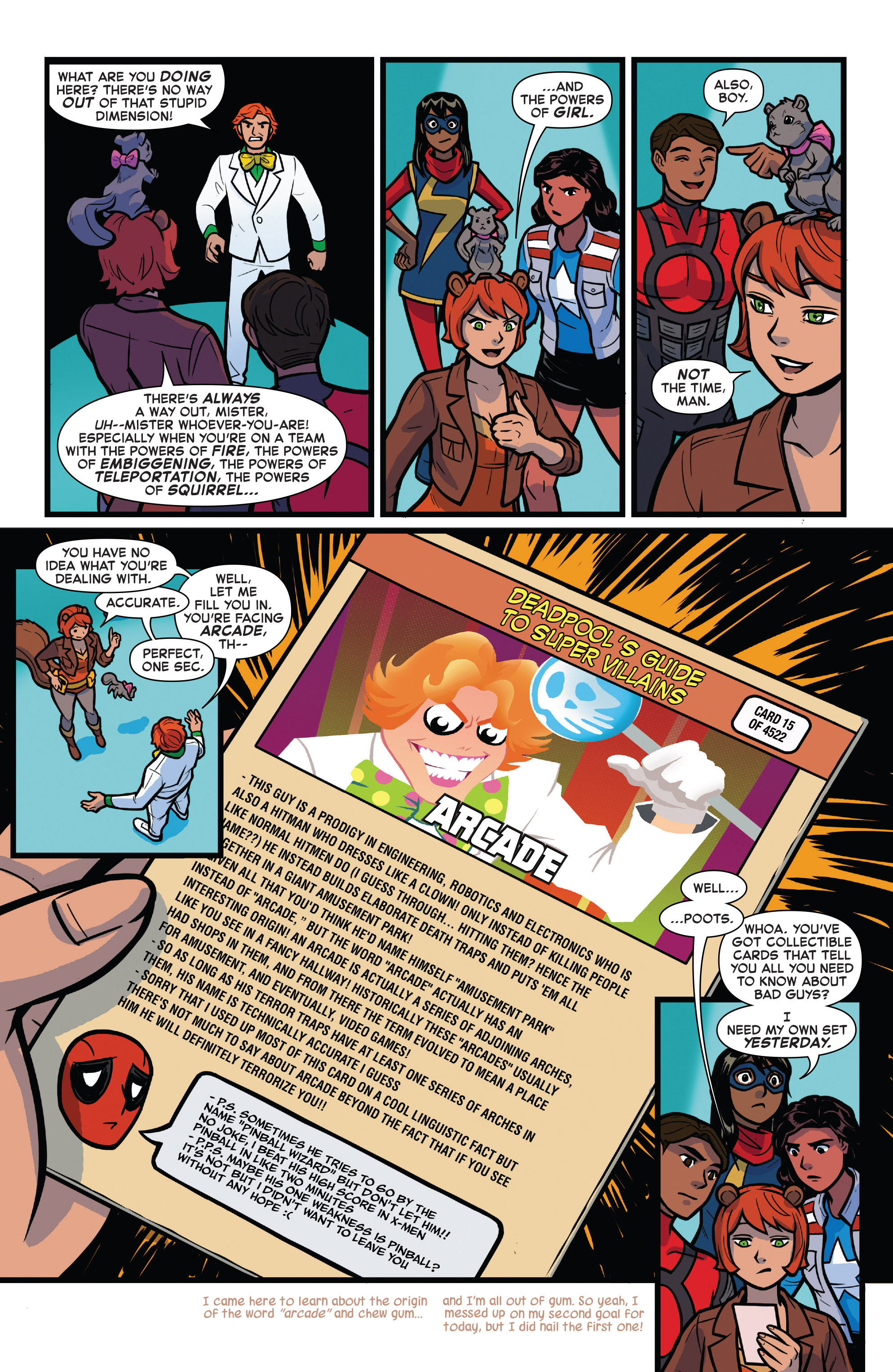 Marvel Rising: Ms. Marvel/Squirrel Girl (2018) issue 1 - Page 40