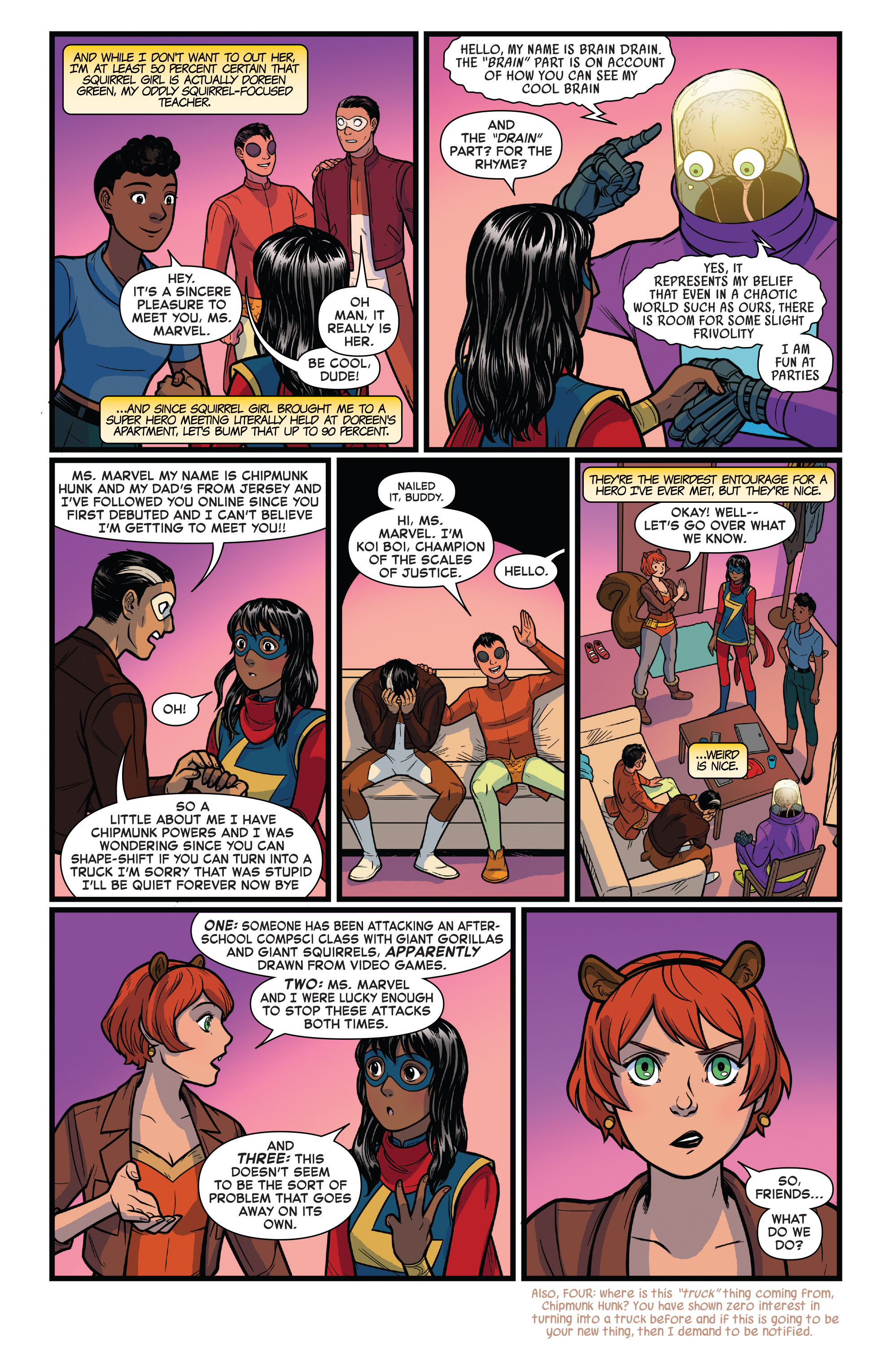 Marvel Rising: Squirrel Girl/Ms. Marvel (2018): Chapter 1 - Page 4