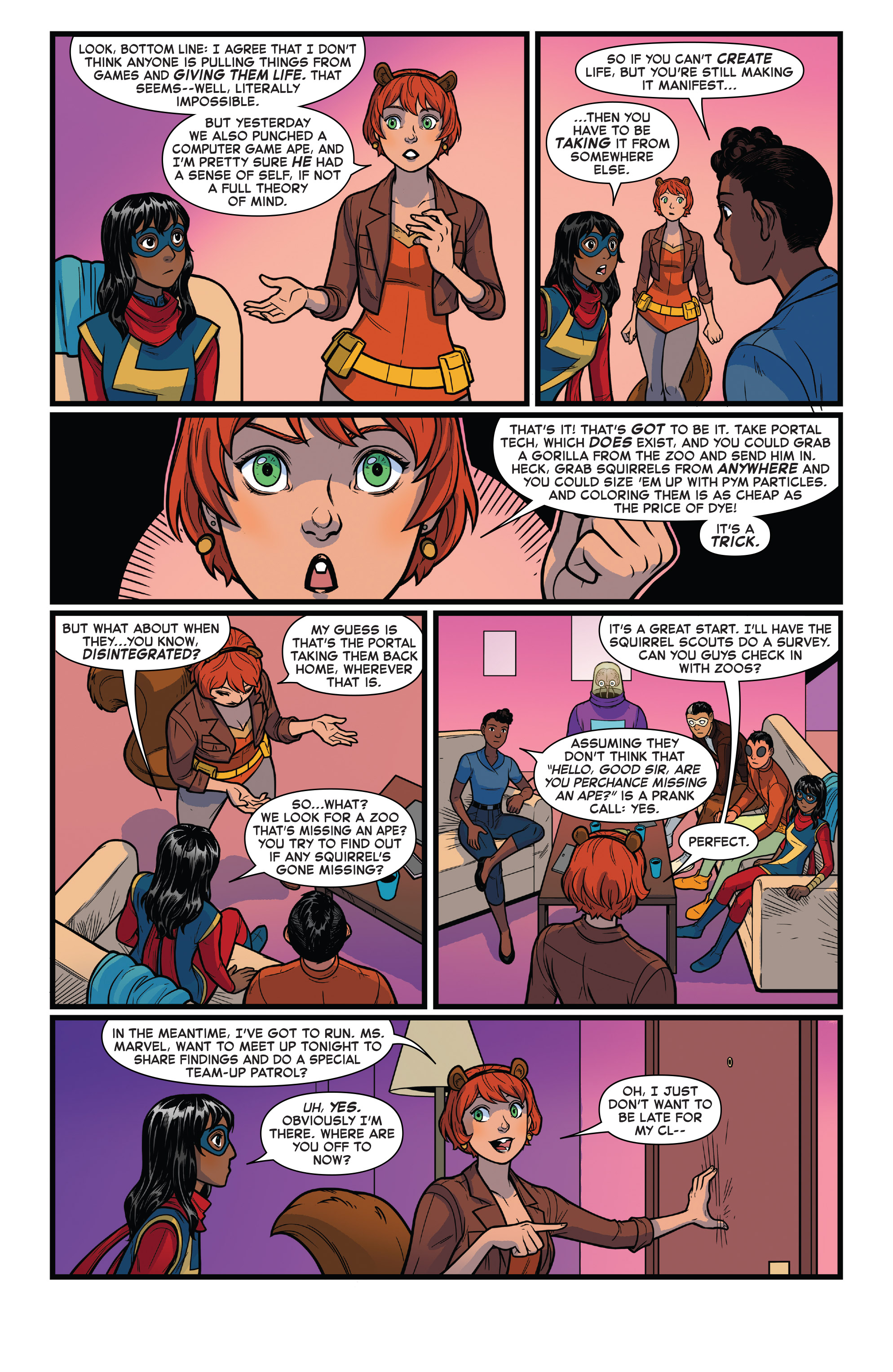 Marvel Rising: Squirrel Girl/Ms. Marvel (2018) issue 1 - Page 6