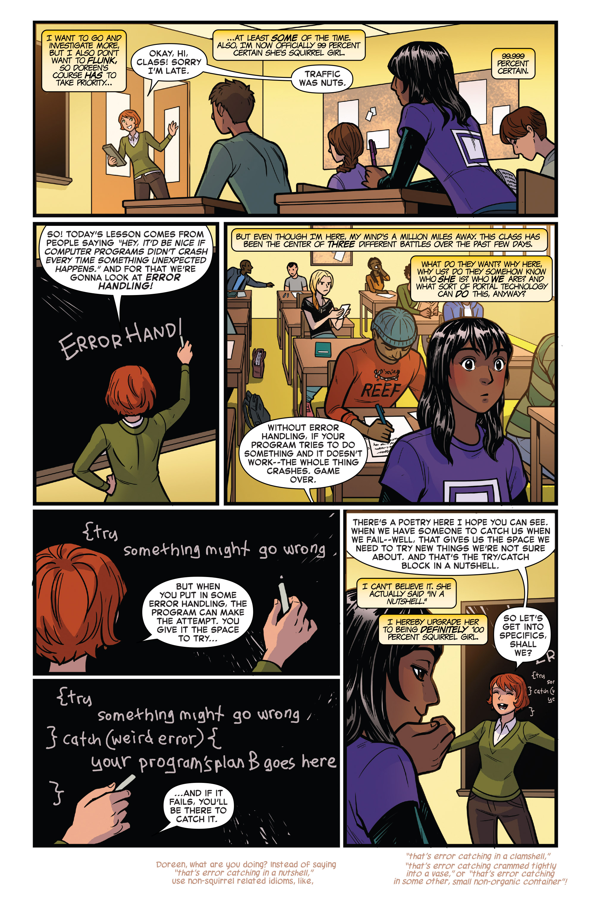 Marvel Rising: Squirrel Girl/Ms. Marvel (2018) issue 1 - Page 8