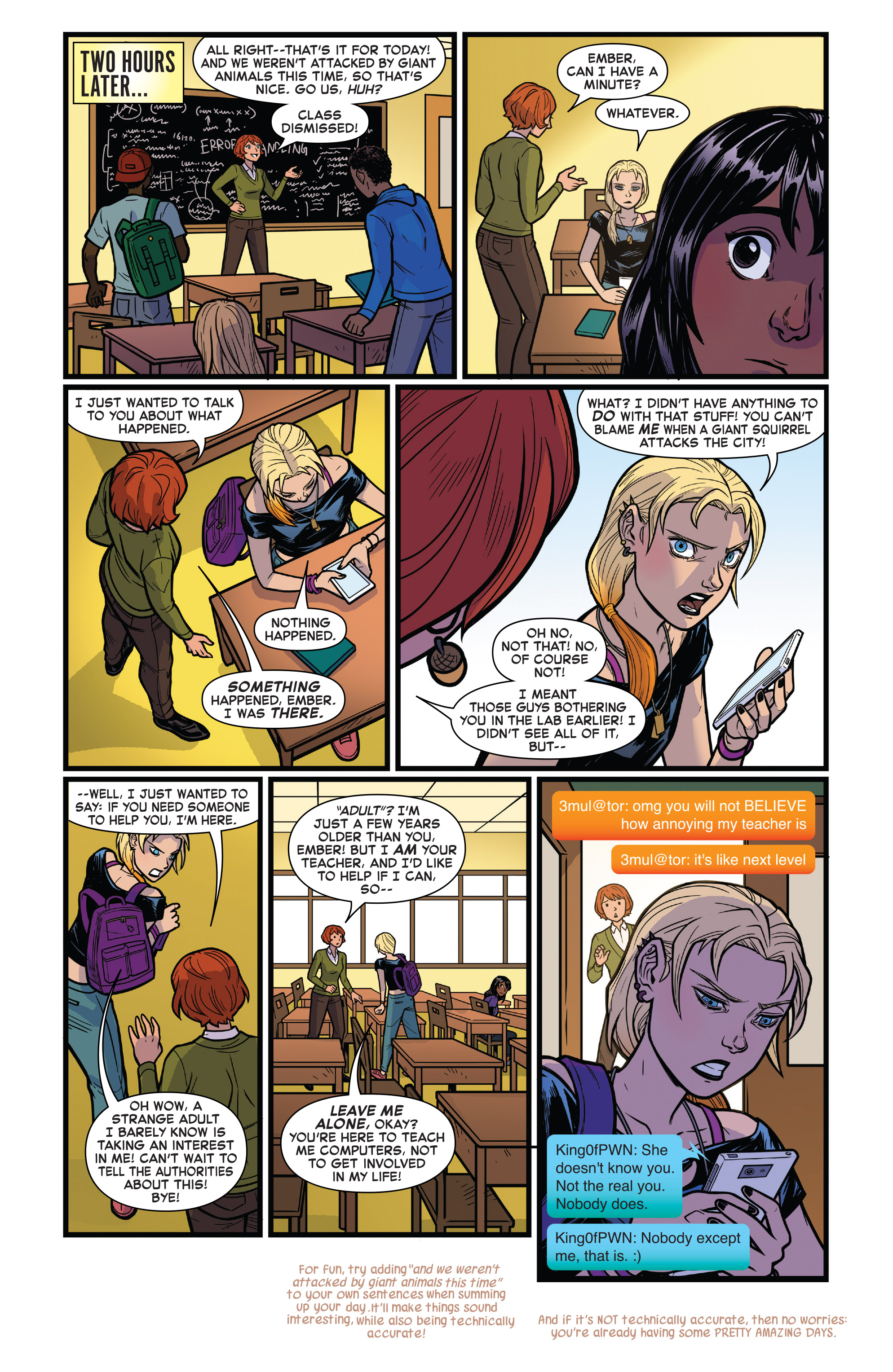 Marvel Rising: Squirrel Girl/Ms. Marvel (2018) issue 1 - Page 9