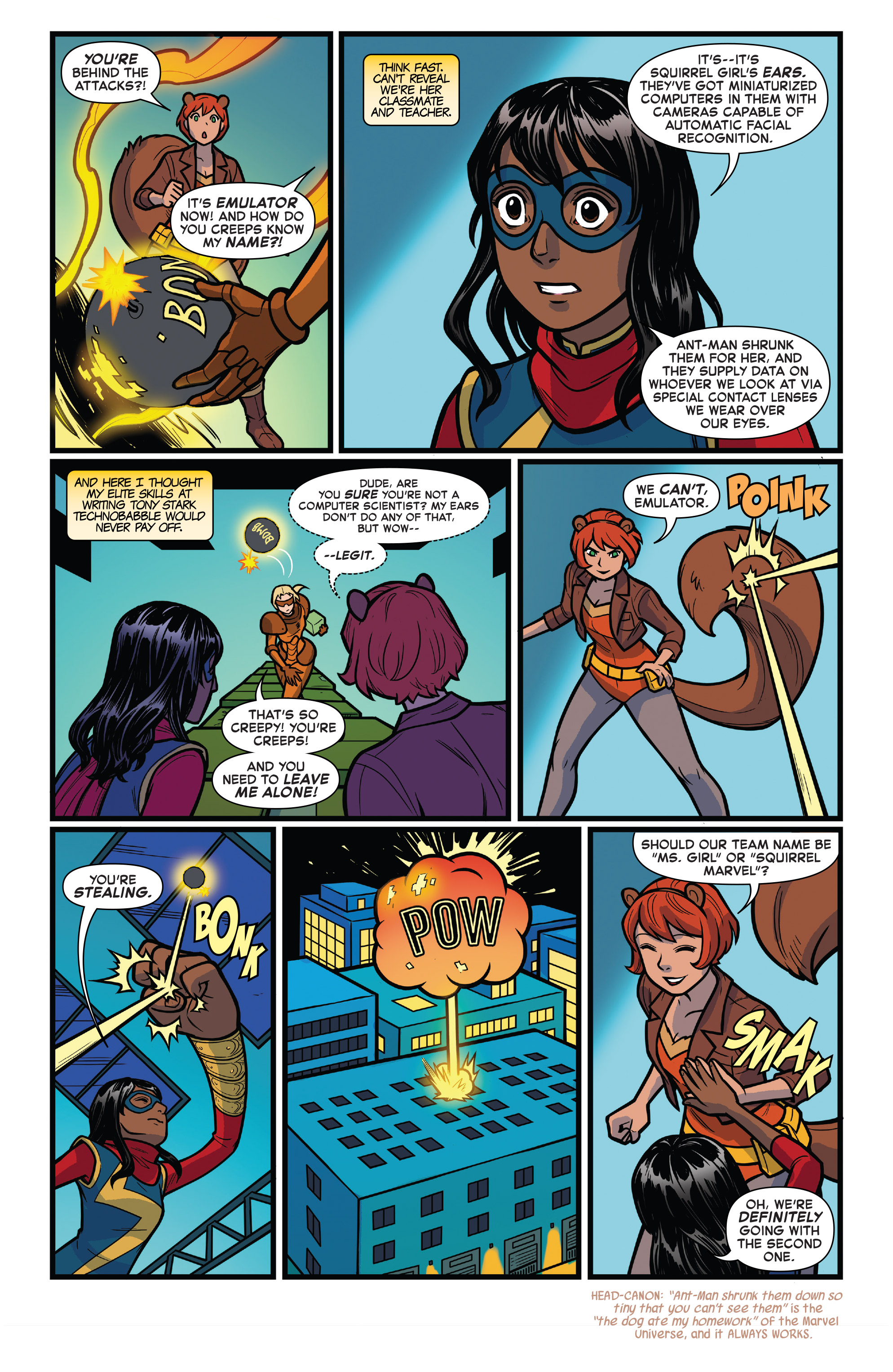 Marvel Rising: Squirrel Girl/Ms. Marvel (2018) issue 1 - Page 13