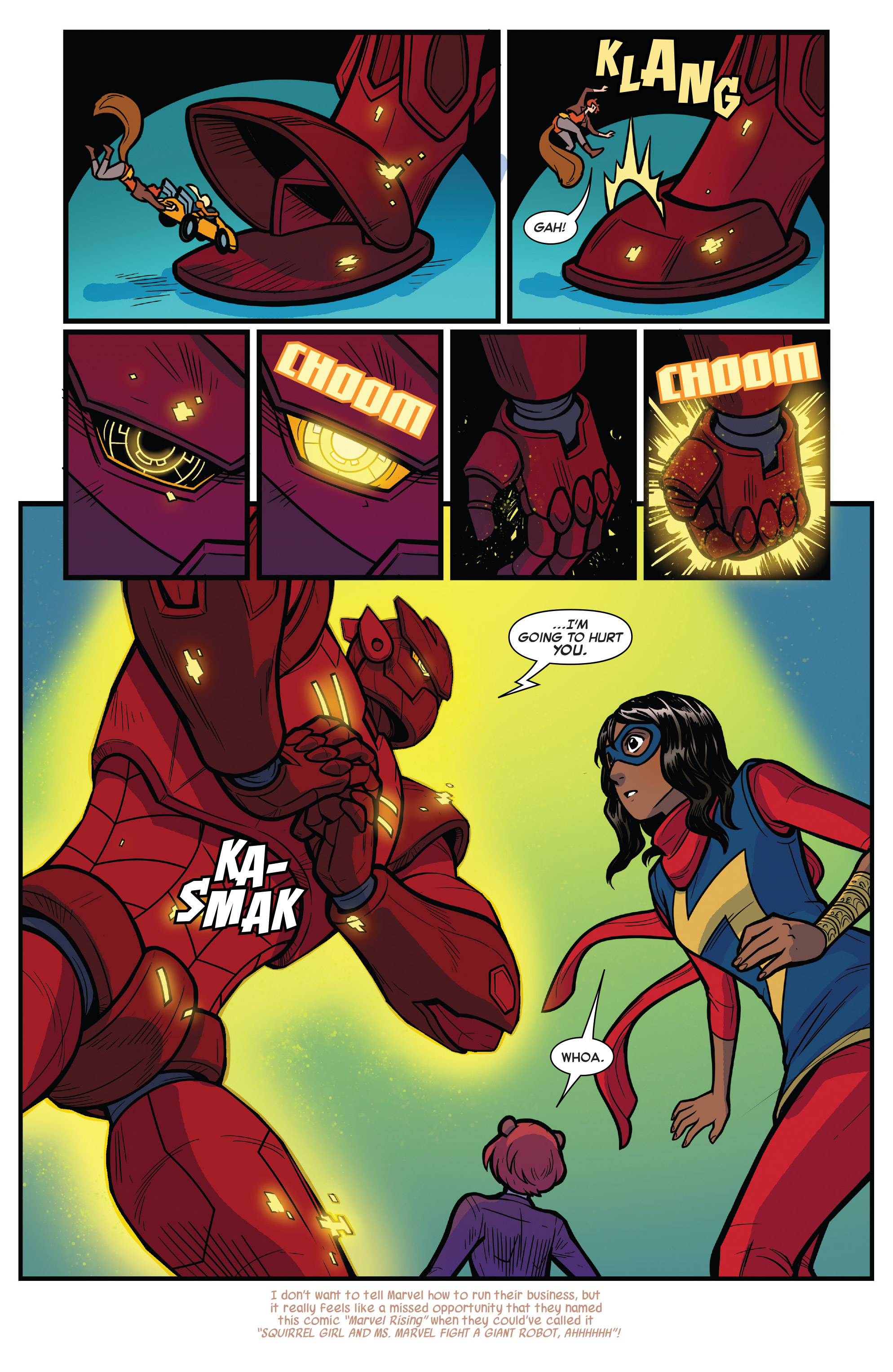 Marvel Rising: Squirrel Girl/Ms. Marvel (2018) issue 1 - Page 16