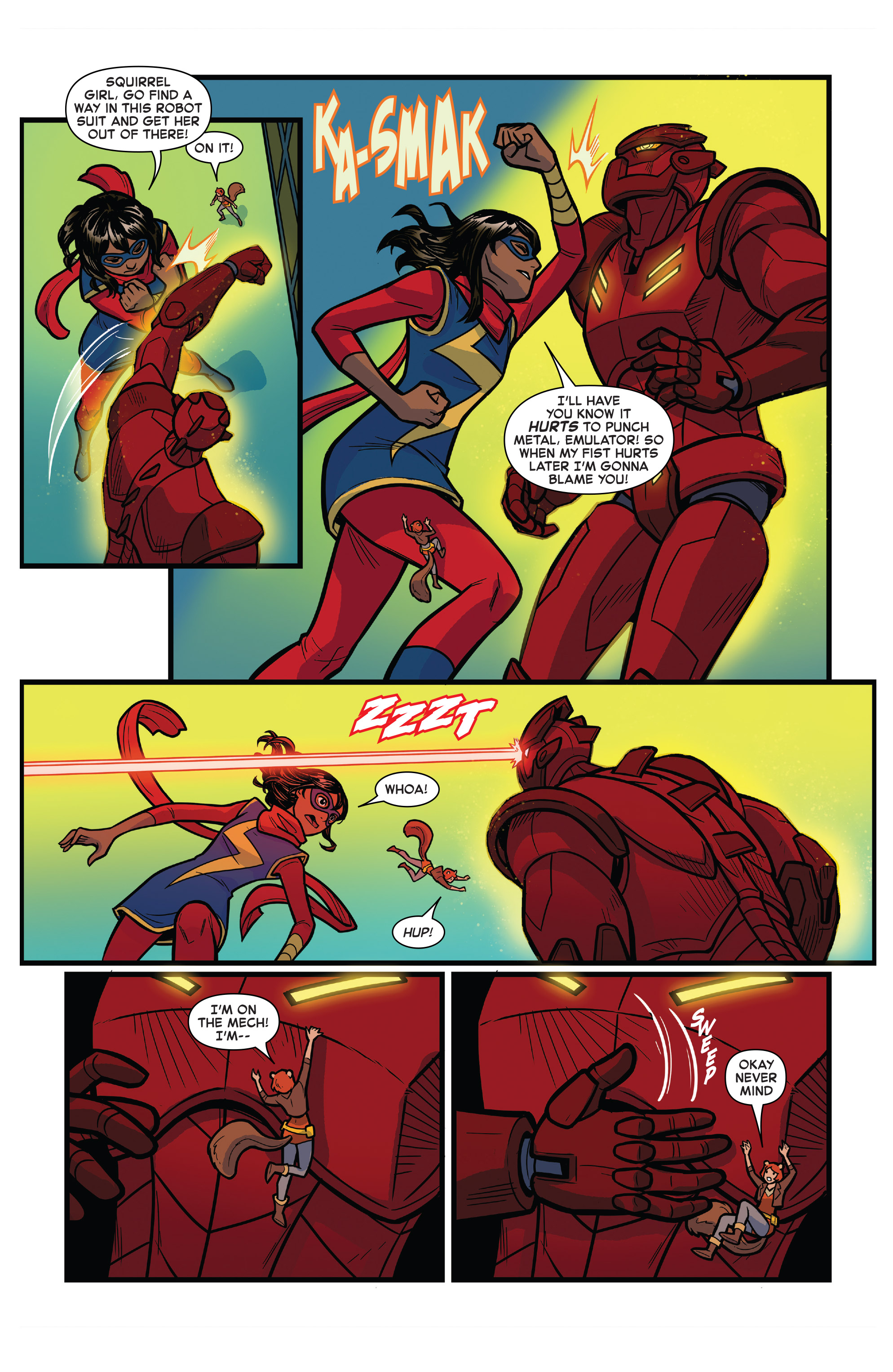 Marvel Rising: Squirrel Girl/Ms. Marvel (2018) issue 1 - Page 17