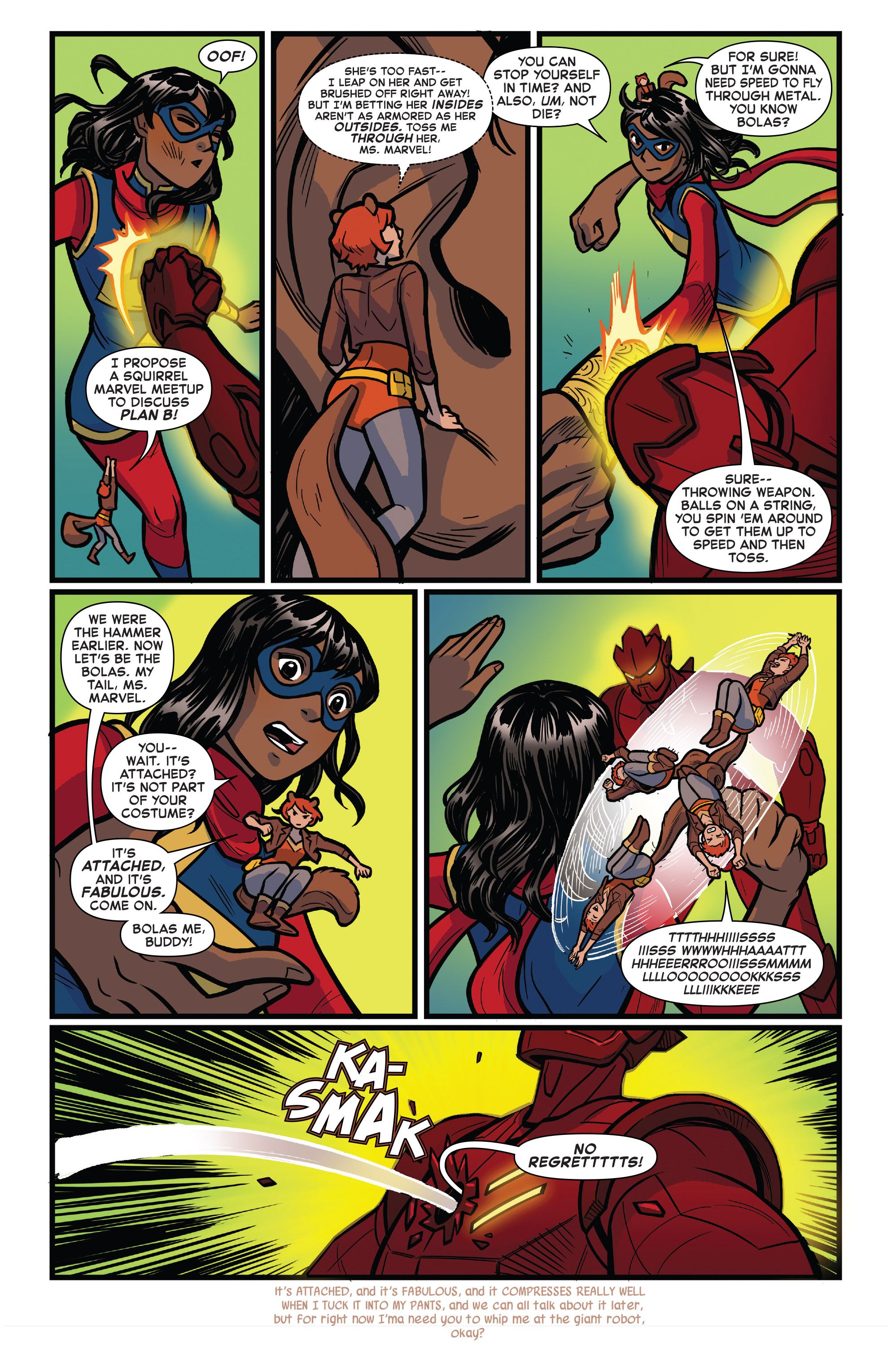 Marvel Rising: Squirrel Girl/Ms. Marvel (2018) issue 1 - Page 18