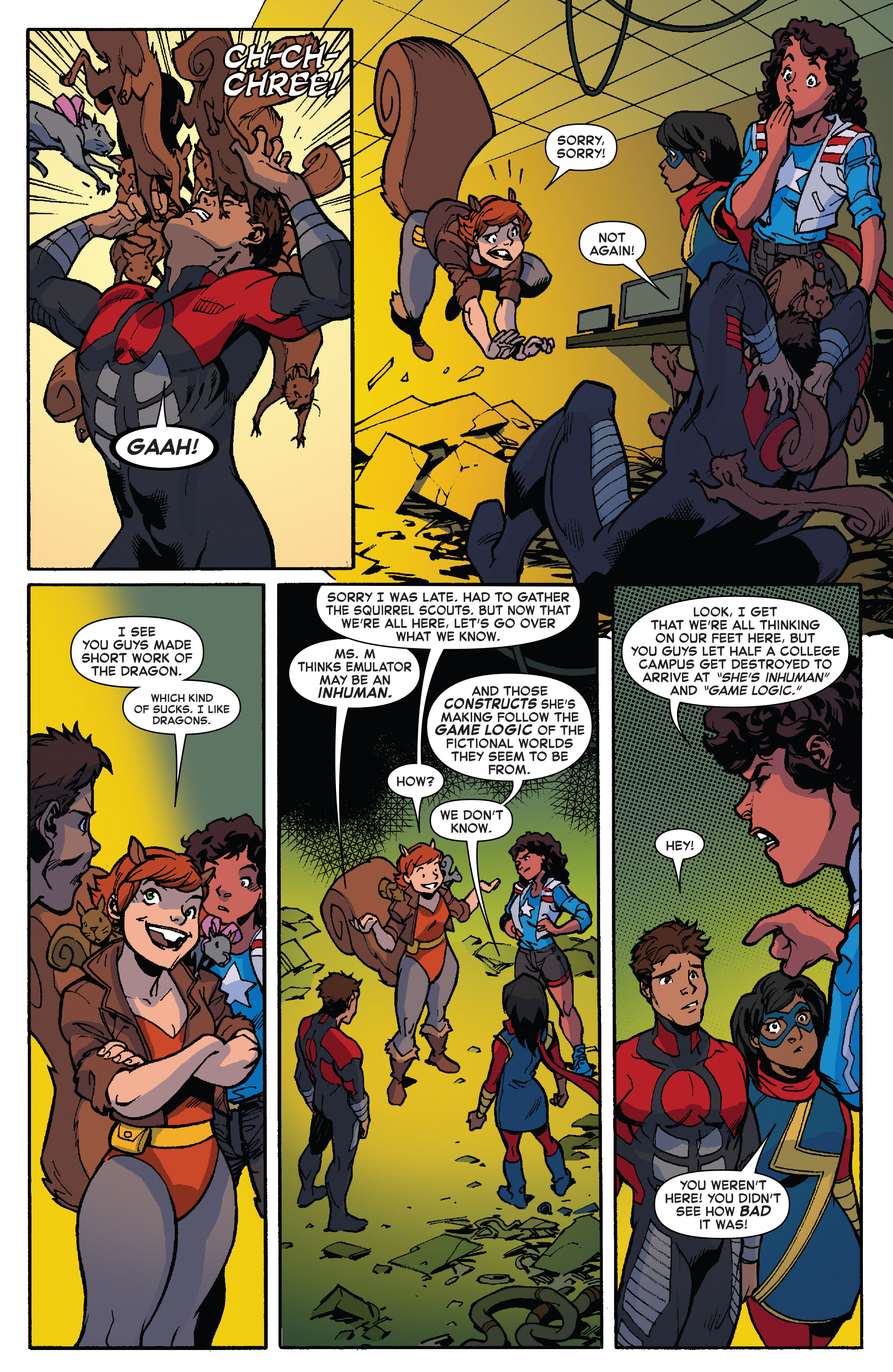 Marvel Rising: Squirrel Girl/Ms. Marvel (2018) issue 1 - Page 40