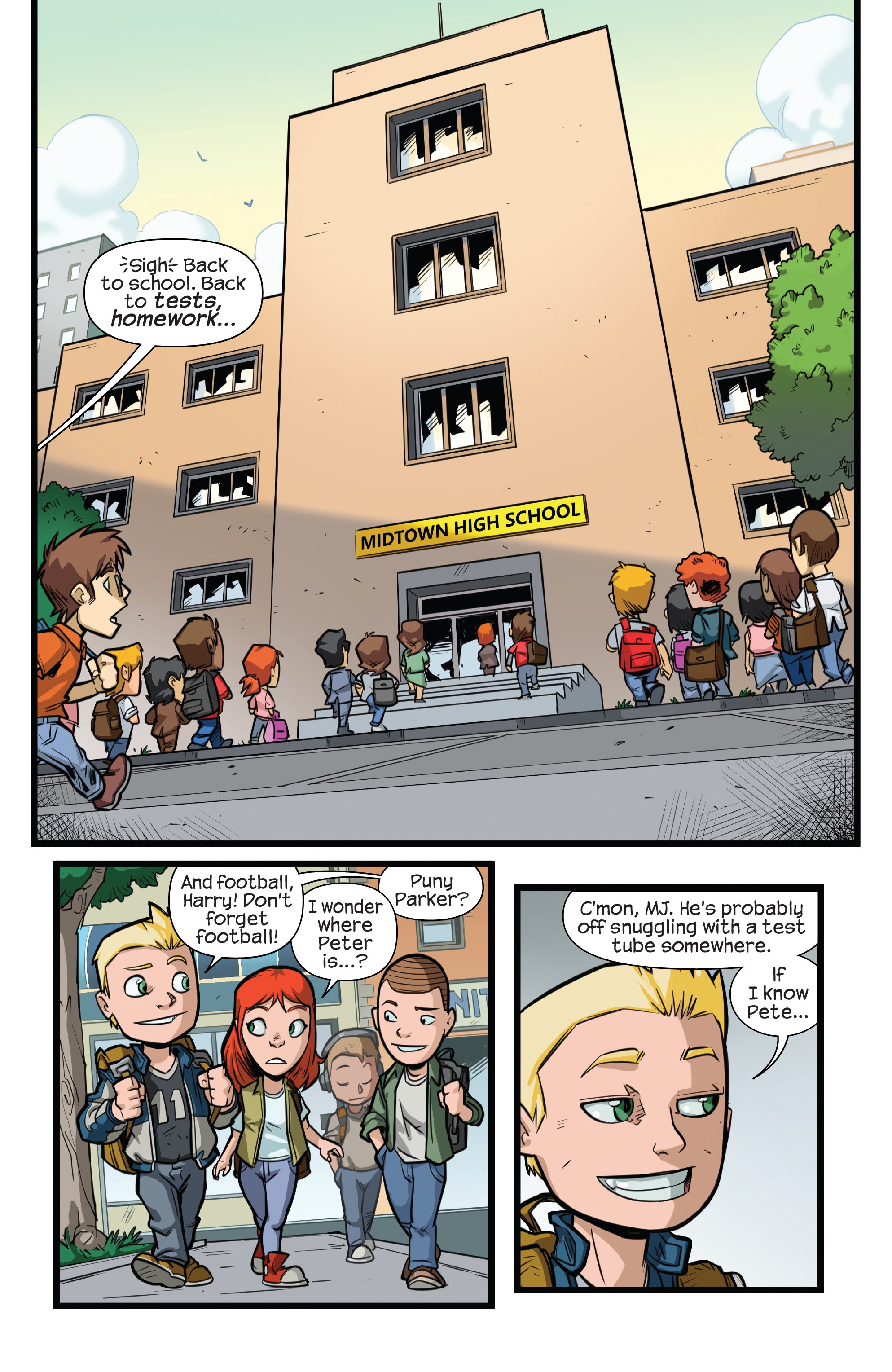 Marvel Super Hero Adventures: Captain Marvel - First Day Of School (2018): Chapter 1 - Page 3