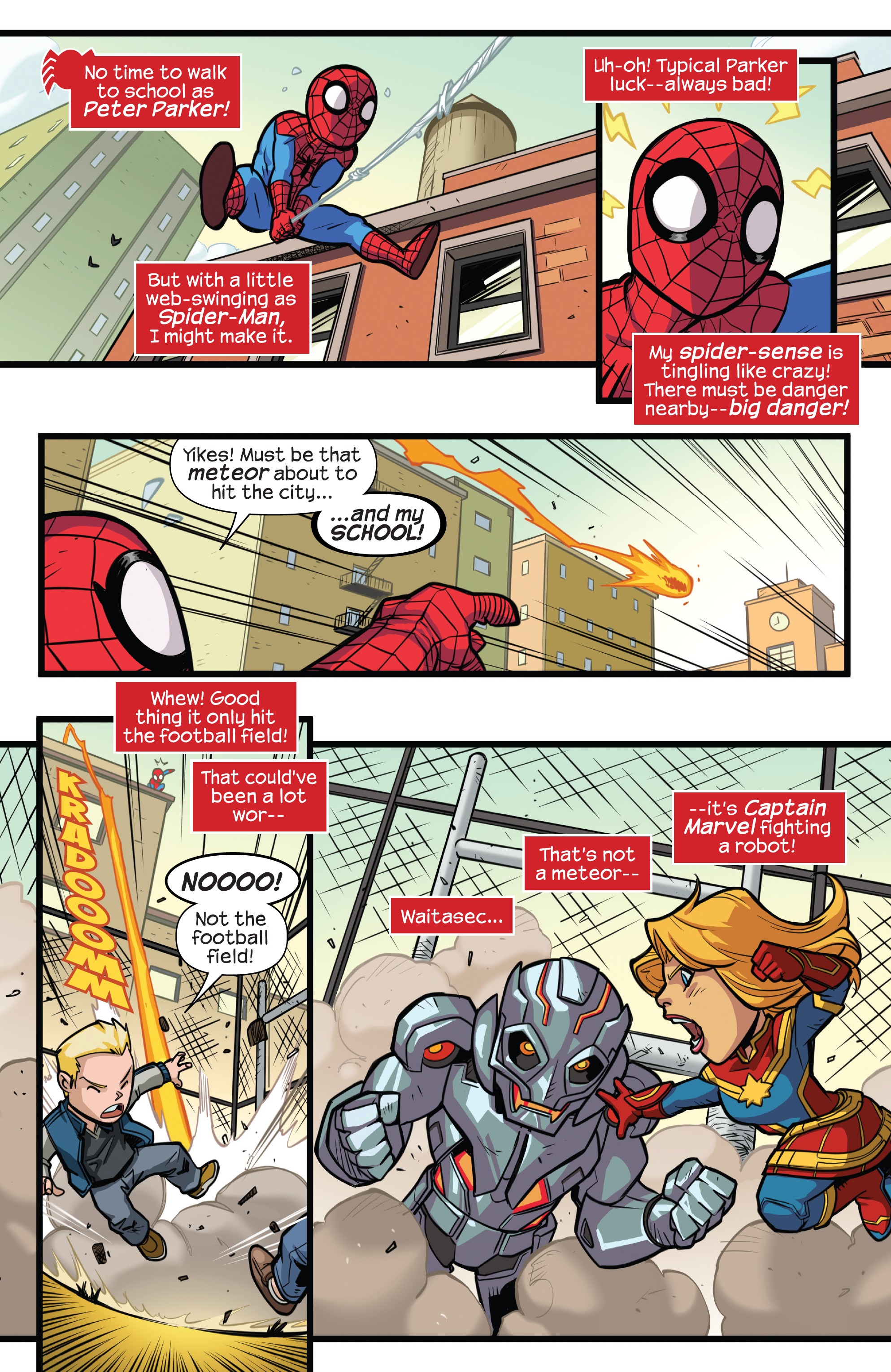 Marvel Super Hero Adventures: Captain Marvel - First Day Of School (2018) issue 1 - Page 5