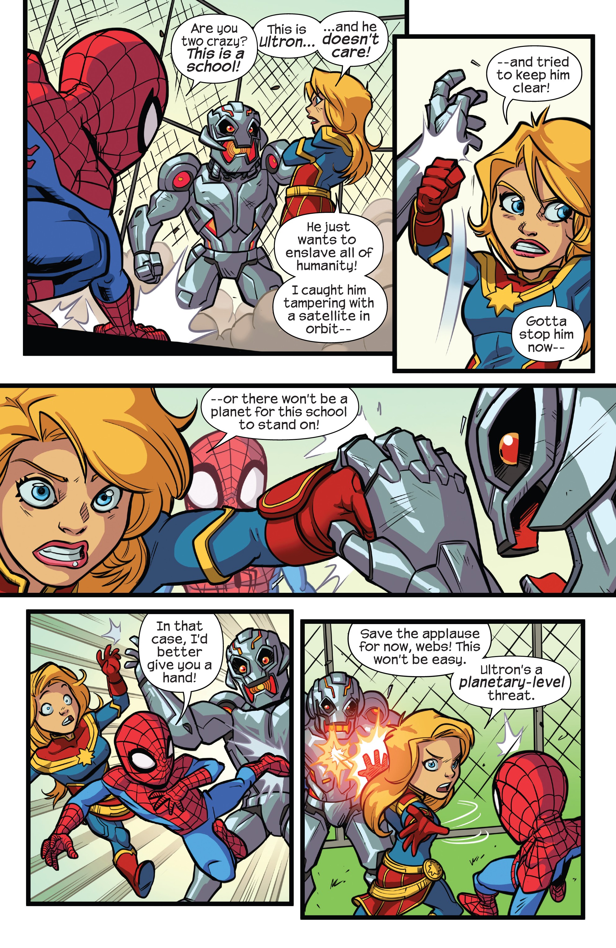 Marvel Super Hero Adventures: Captain Marvel - First Day Of School (2018) issue 1 - Page 6