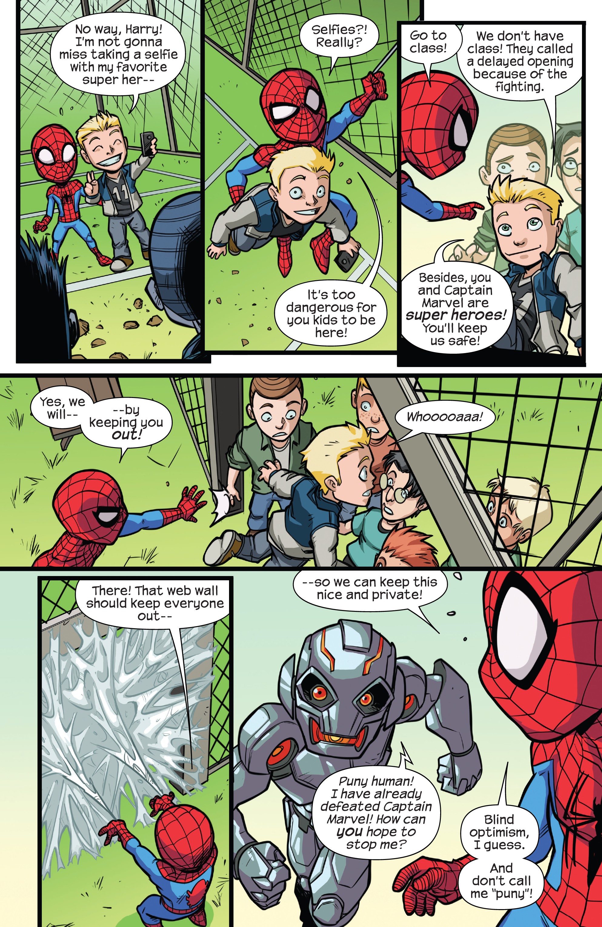 Marvel Super Hero Adventures: Captain Marvel - First Day Of School (2018) issue 1 - Page 8