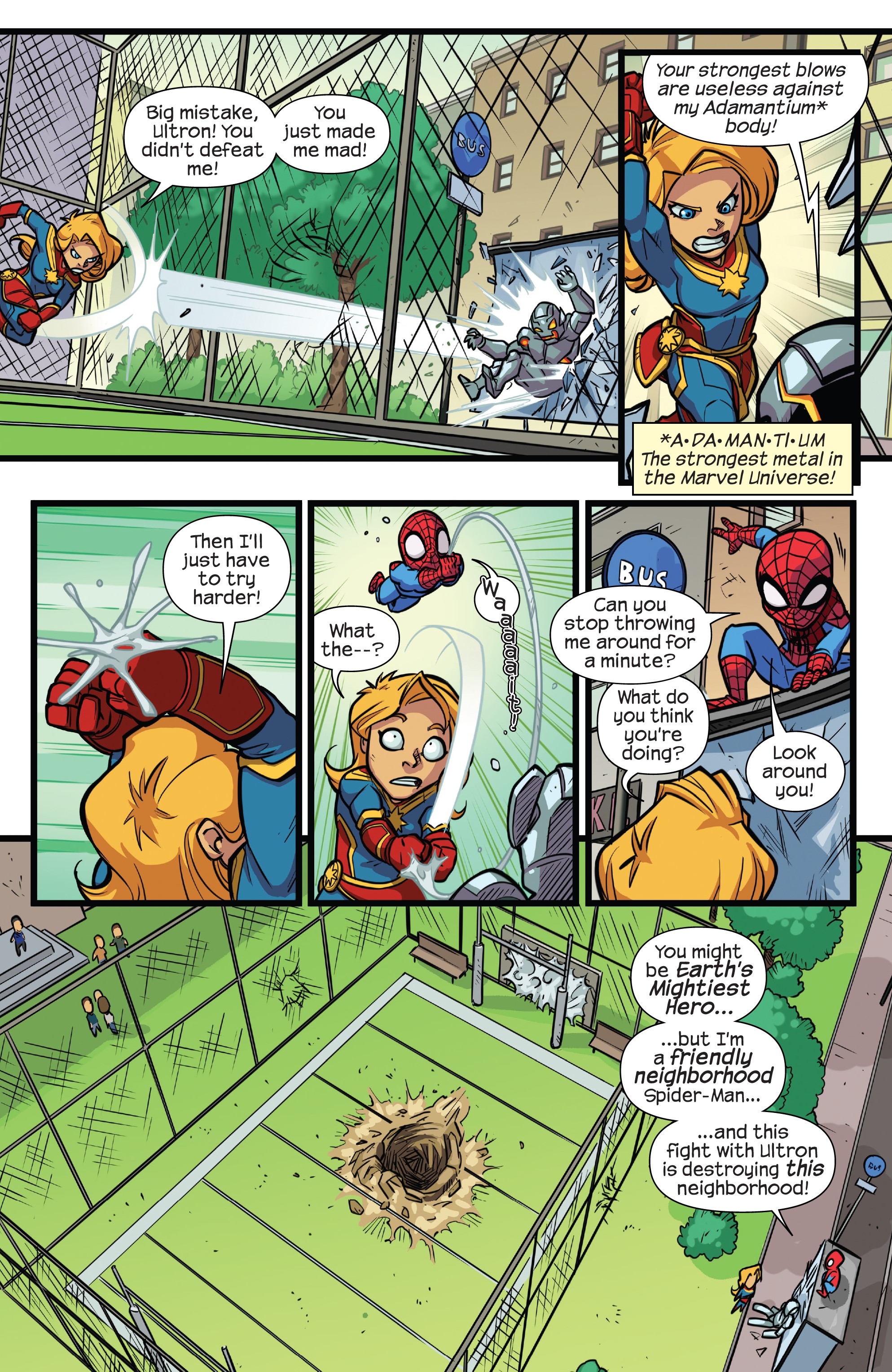 Marvel Super Hero Adventures: Captain Marvel - First Day Of School (2018) issue 1 - Page 9