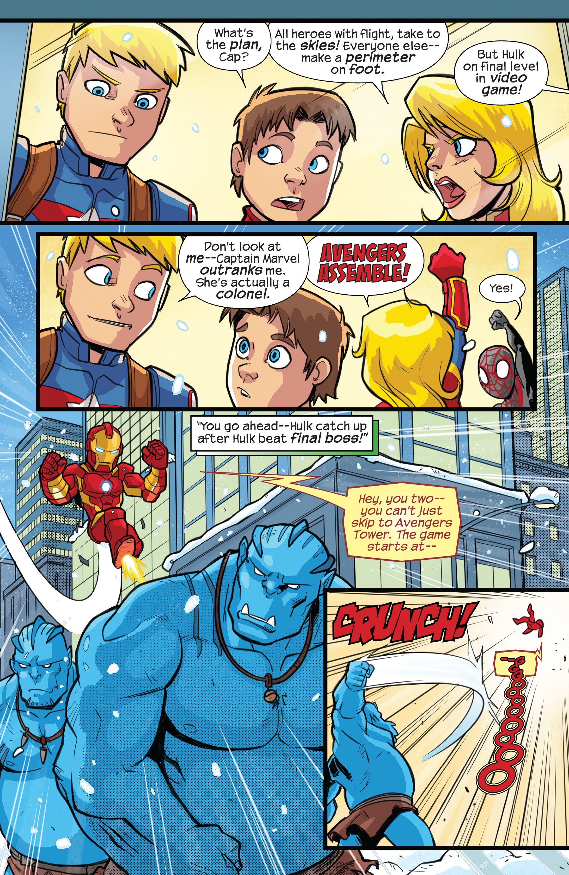 Marvel Super Hero Adventures: Captain Marvel – Frost Giants Among Us! (2018) issue 1 - Page 7