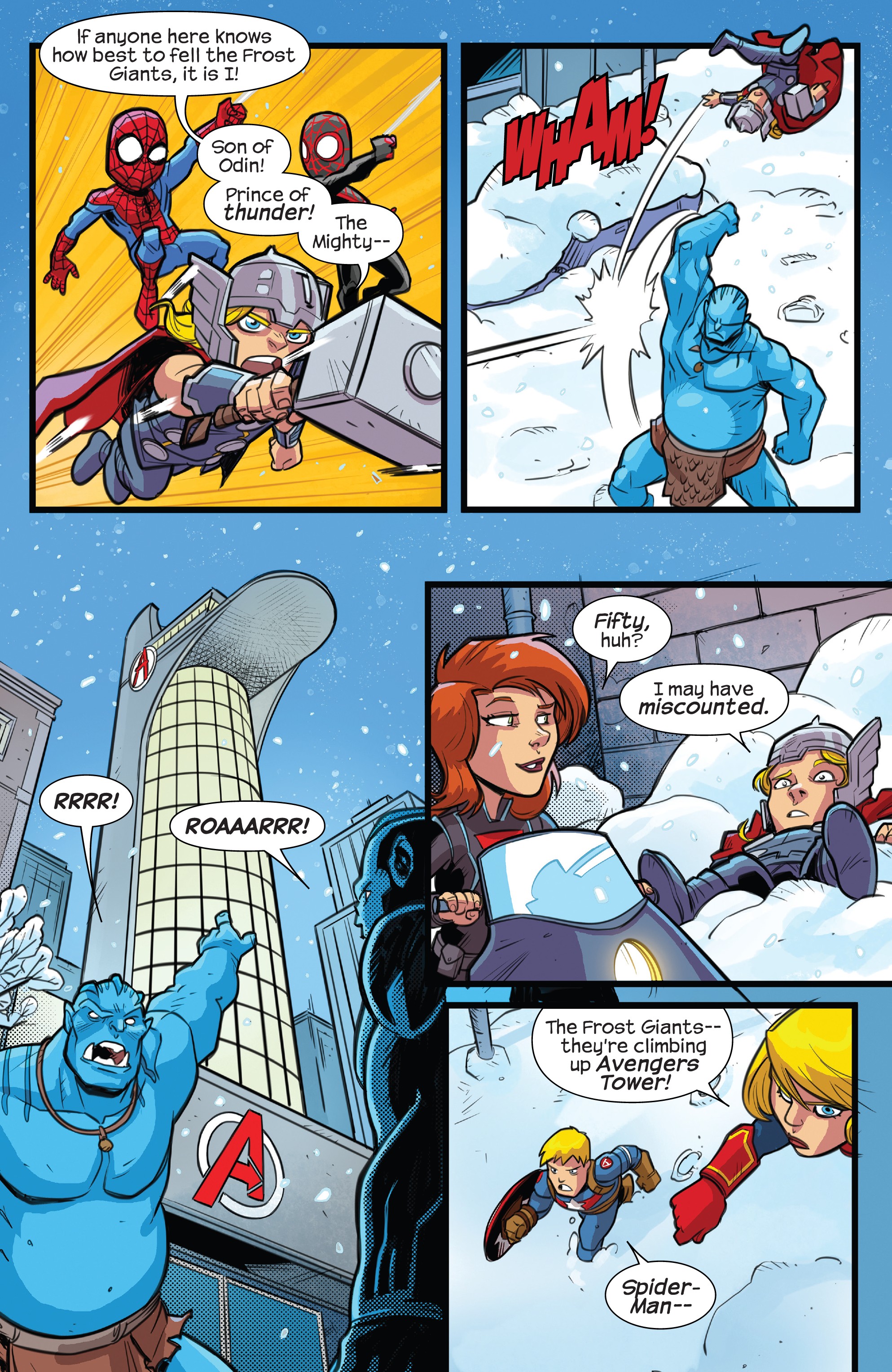 Marvel Super Hero Adventures: Captain Marvel – Frost Giants Among Us! (2018) issue 1 - Page 8