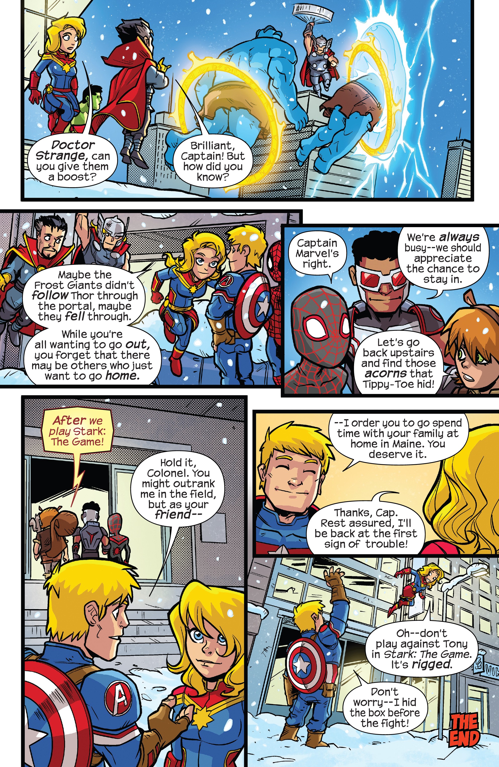 Marvel Super Hero Adventures: Captain Marvel – Frost Giants Among Us! (2018) issue 1 - Page 12