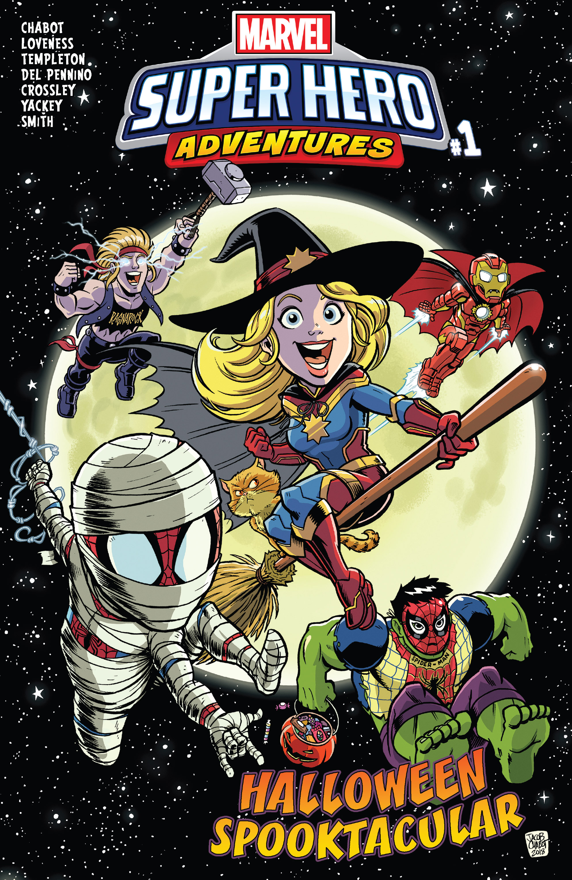 Marvel Super Hero Adventures: Captain Marvel - Halloween Spooktacular (2018): Chapter 1 - Page 1