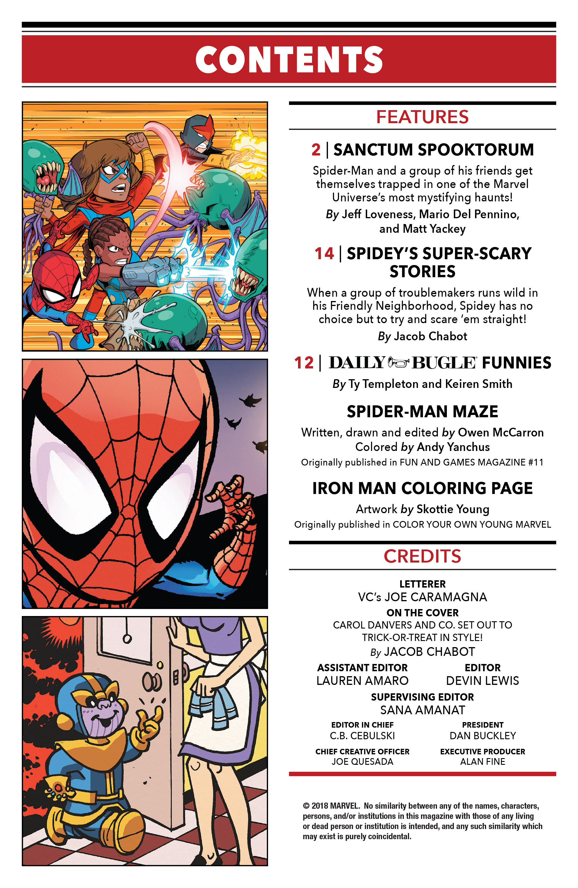 Marvel Super Hero Adventures: Captain Marvel - Halloween Spooktacular (2018): Chapter 1 - Page 3