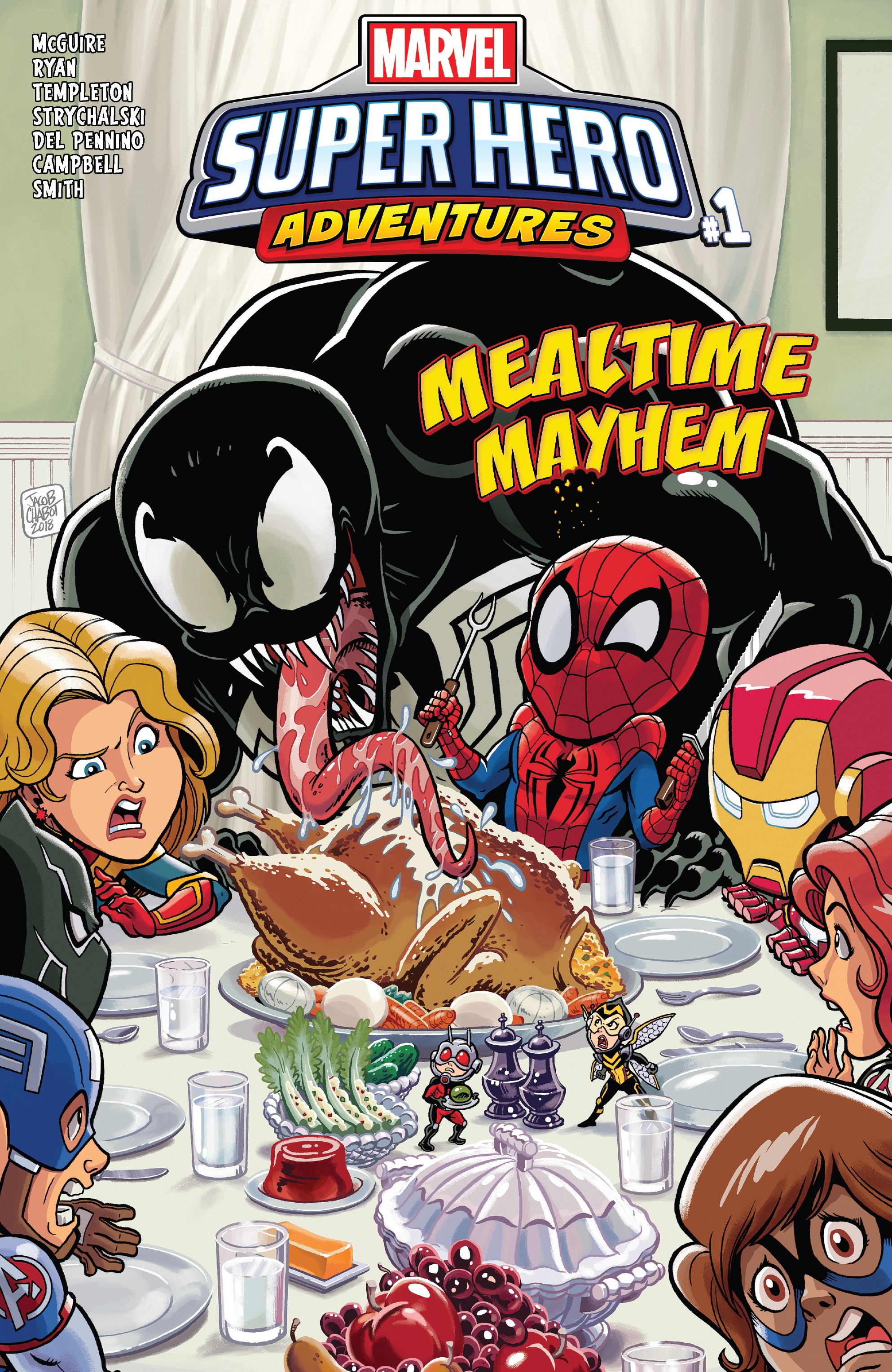 Marvel Super Hero Adventures: Captain Marvel - Mealtime Mayhem (2018): Chapter 1 - Page 1