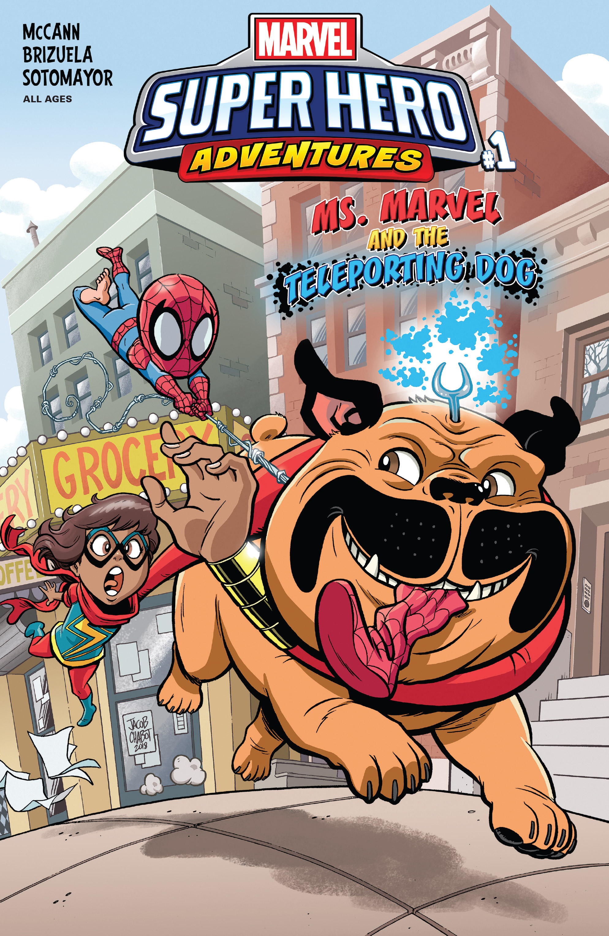Marvel Super Hero Adventures: Ms. Marvel and the Teleporting Dog (2018): Chapter 1 - Page 1