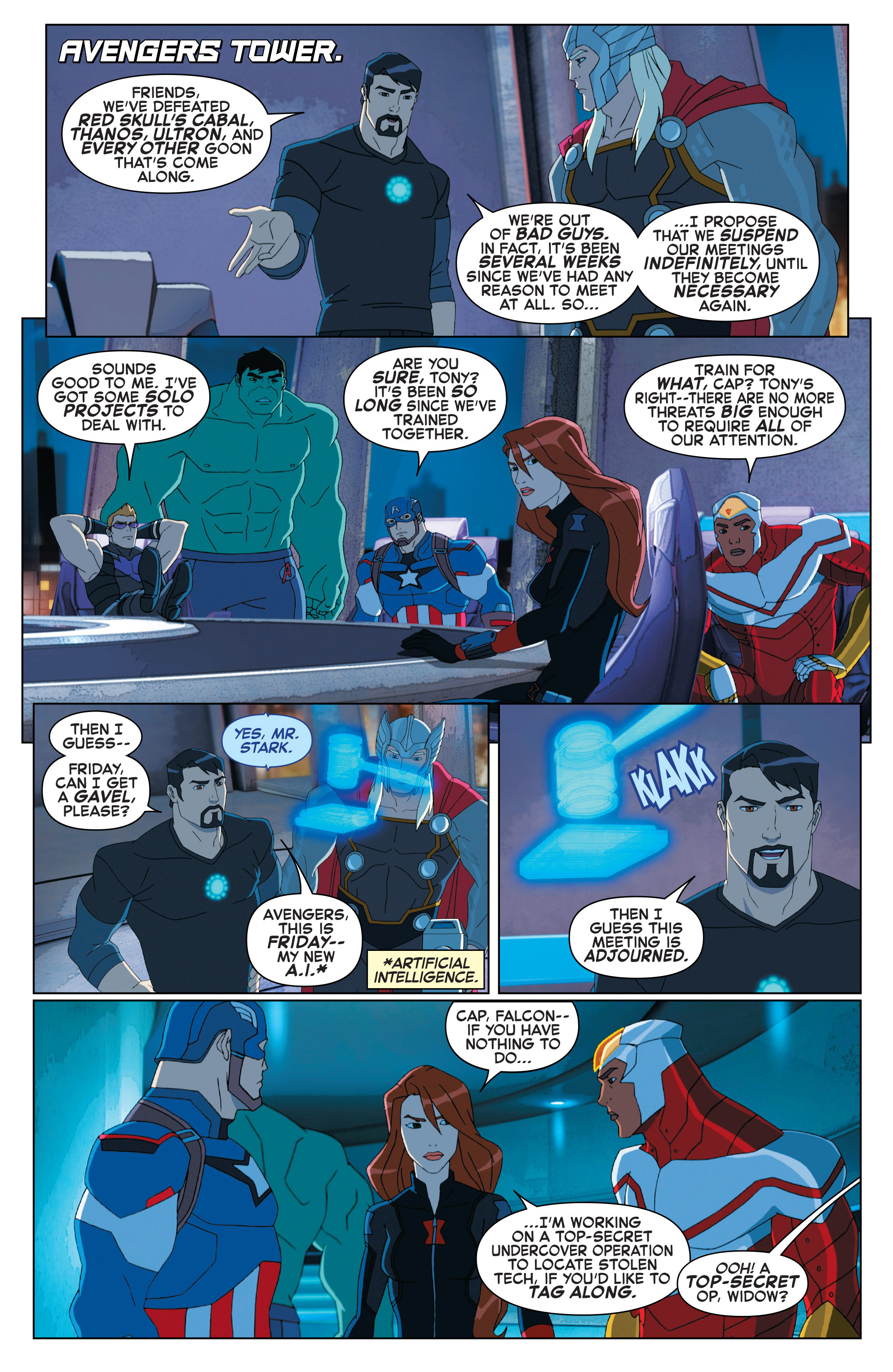 Marvel Universe Avengers: Ultron Revolution (2016): Chapter 1 - Page 3