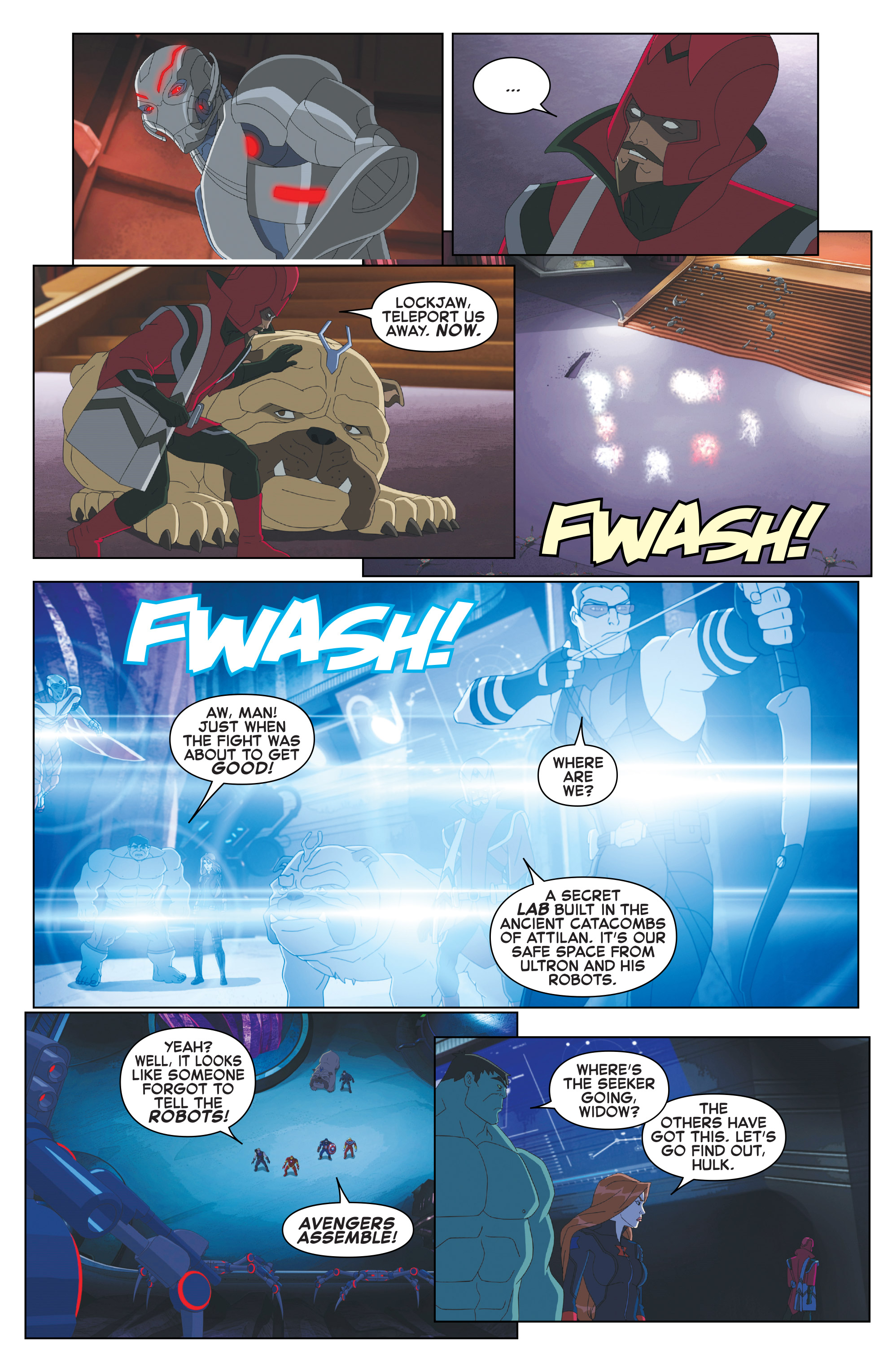 Marvel Universe Avengers: Ultron Revolution (2016) issue 10 - Page 7