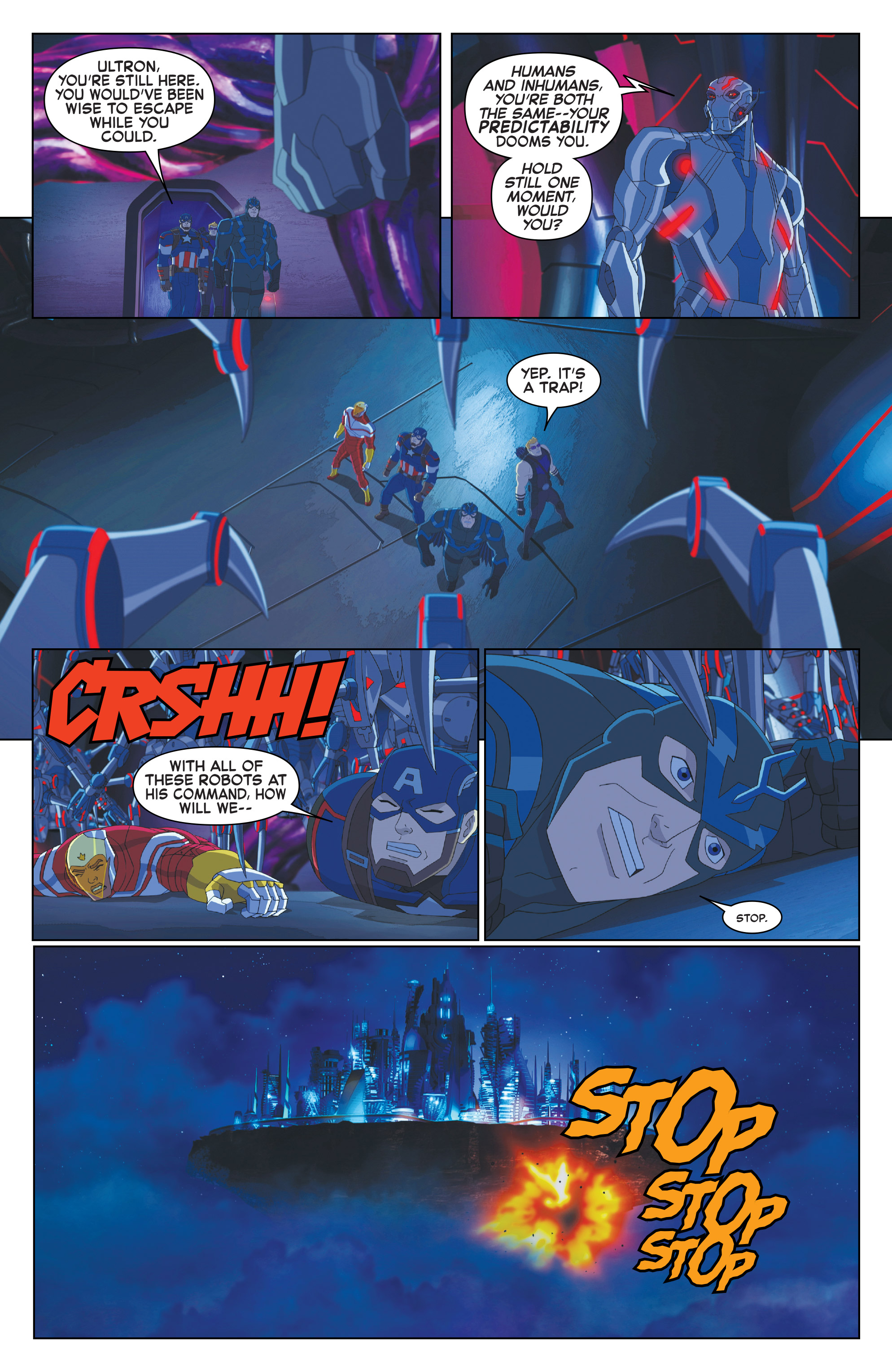 Marvel Universe Avengers: Ultron Revolution (2016) issue 10 - Page 12