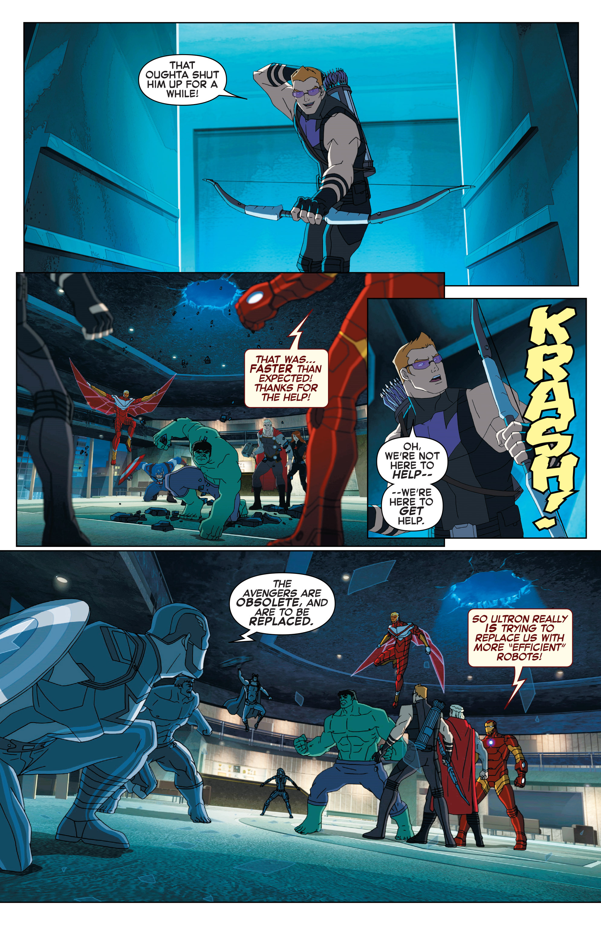 Marvel Universe Avengers: Ultron Revolution (2016) issue 2 - Page 11