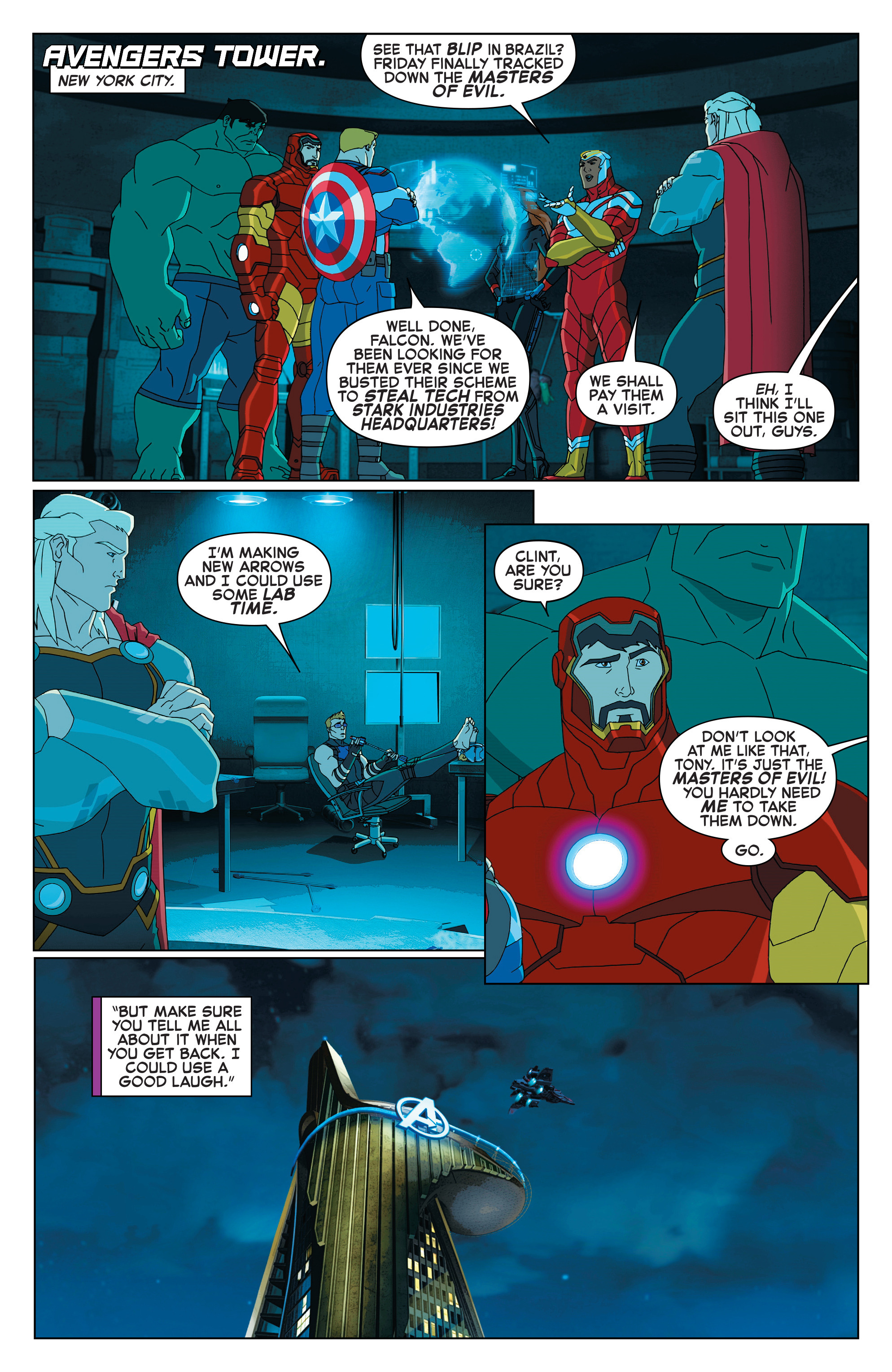 Marvel Universe Avengers: Ultron Revolution (2016): Chapter 5 - Page 3