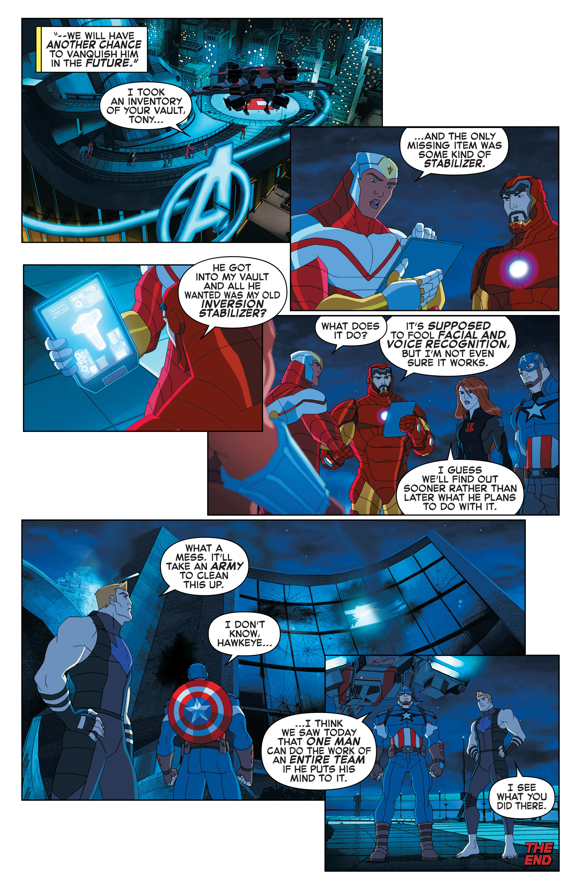 Marvel Universe Avengers: Ultron Revolution (2016) issue 5 - Page 22