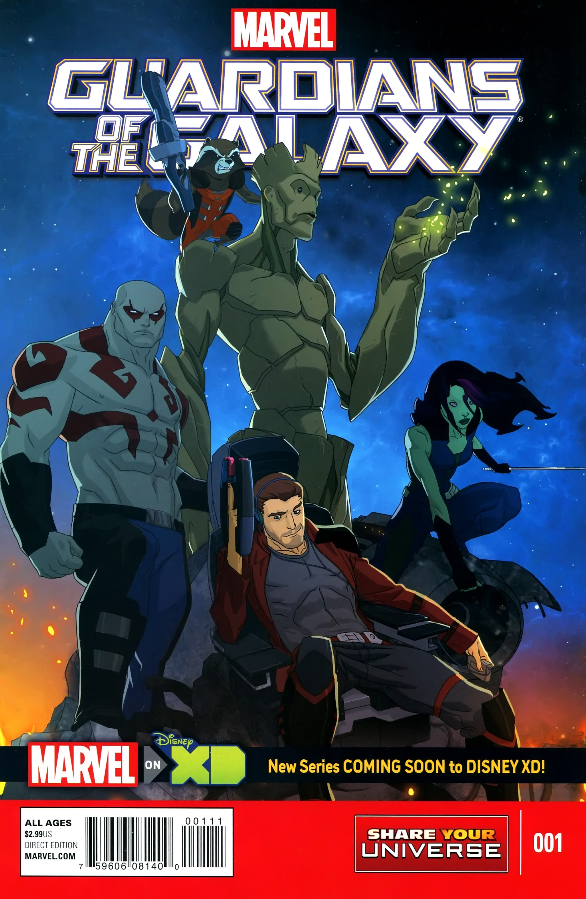 Marvel Universe Guardians of the Galaxy (2015-)-Marvel Universe Guardians of the Galaxy (2015-) #1