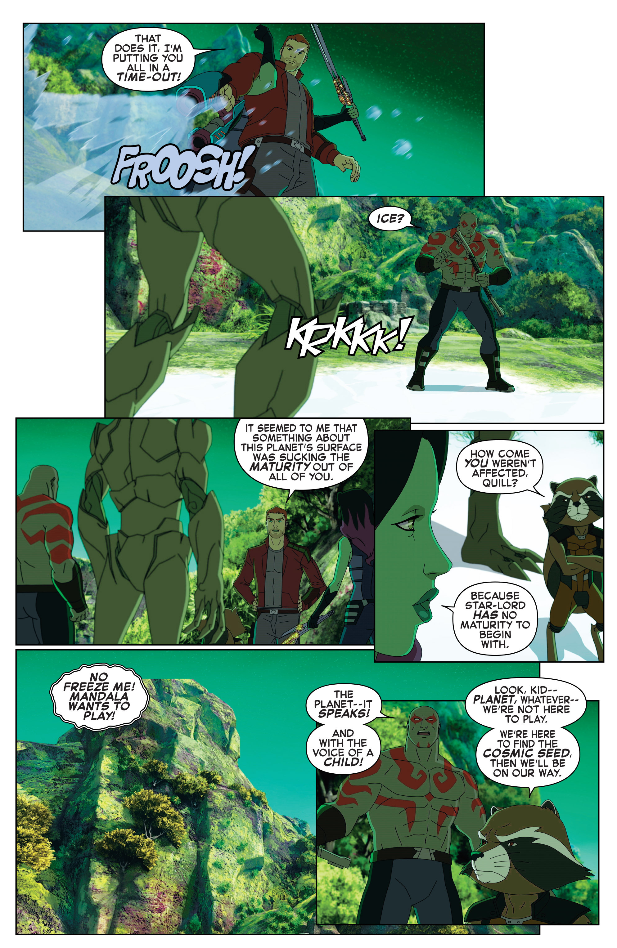 Marvel Universe Guardians of the Galaxy (2015-) issue 10 - Page 6