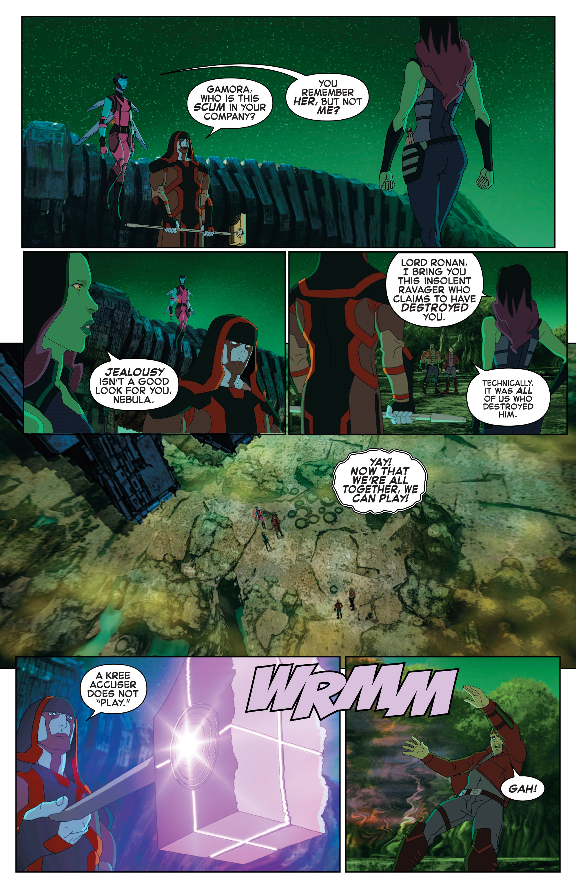 Marvel Universe Guardians of the Galaxy (2015-) issue 10 - Page 12