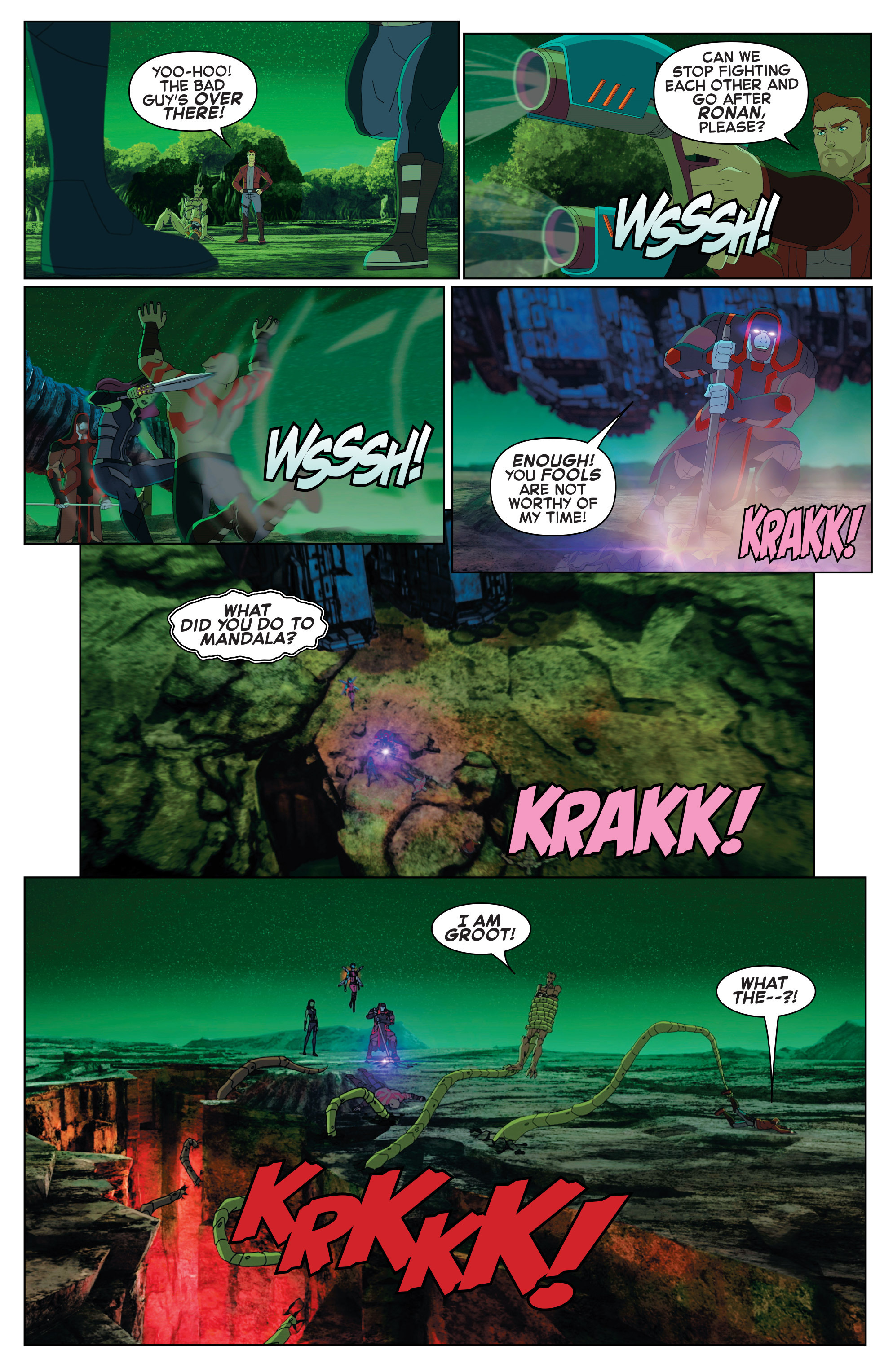 Marvel Universe Guardians of the Galaxy (2015-) issue 10 - Page 14