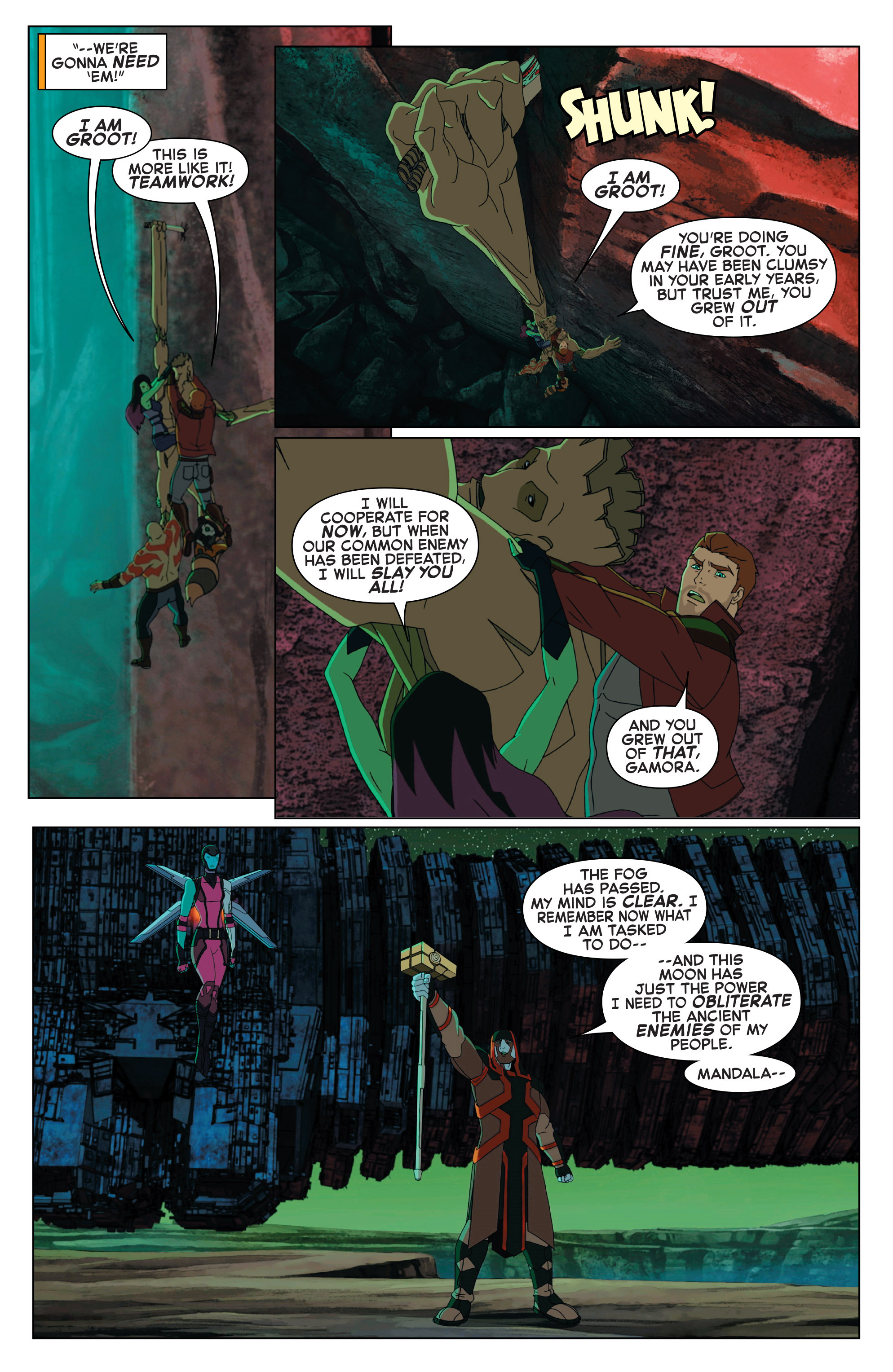 Marvel Universe Guardians of the Galaxy (2015-) issue 10 - Page 17