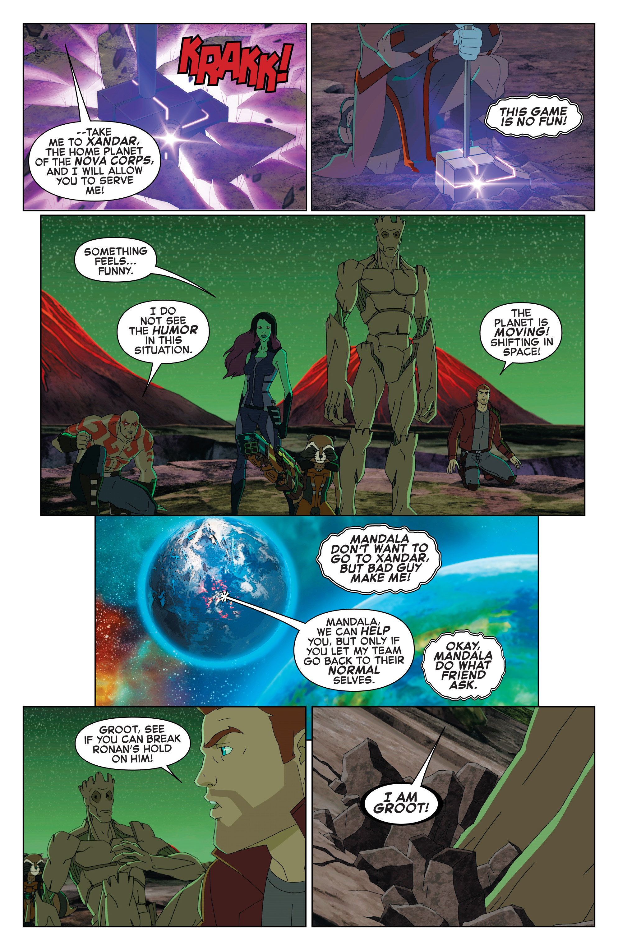 Marvel Universe Guardians of the Galaxy (2015-) issue 10 - Page 18