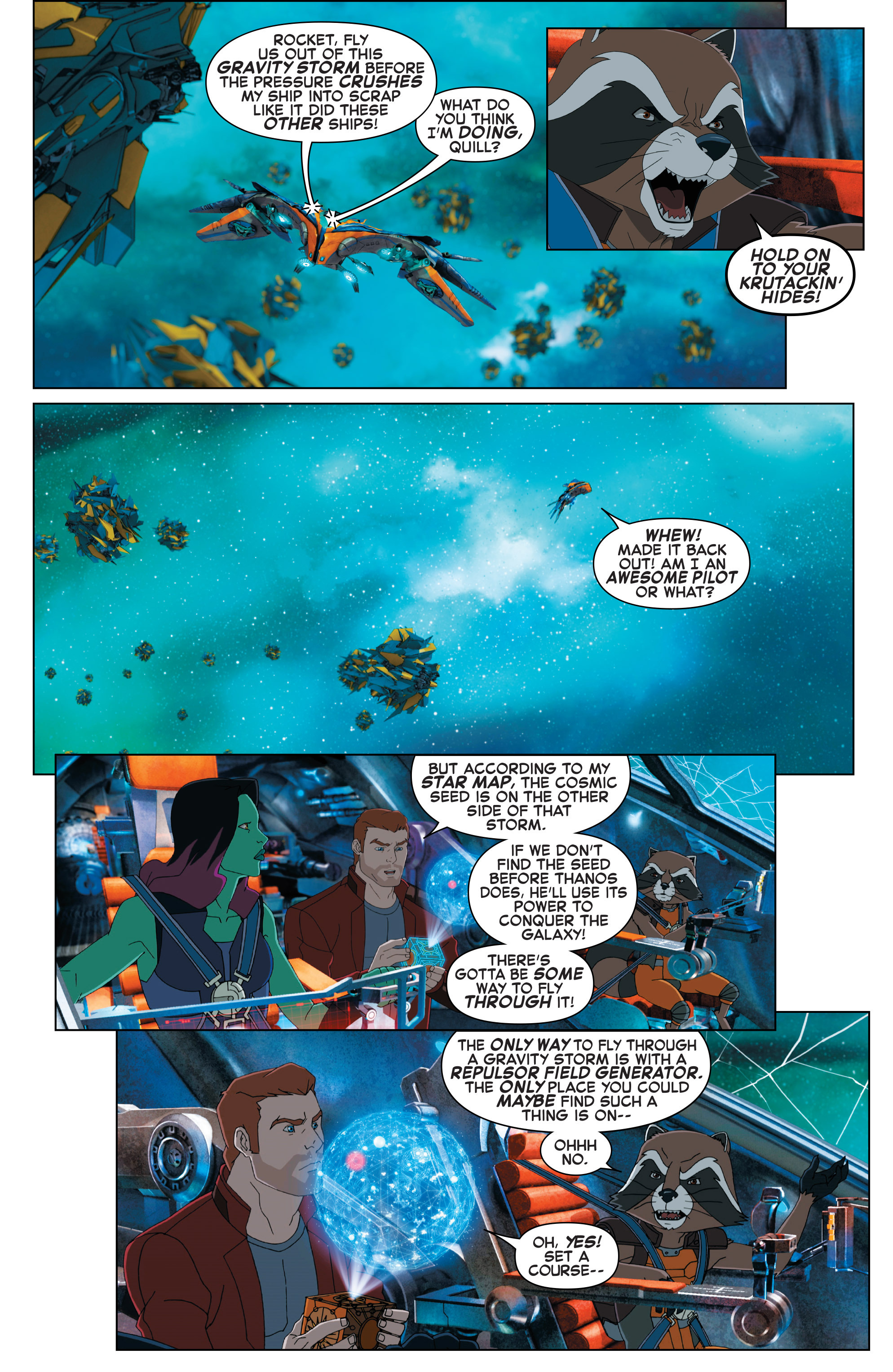 Marvel Universe Guardians of the Galaxy (2015-) issue 11 - Page 3