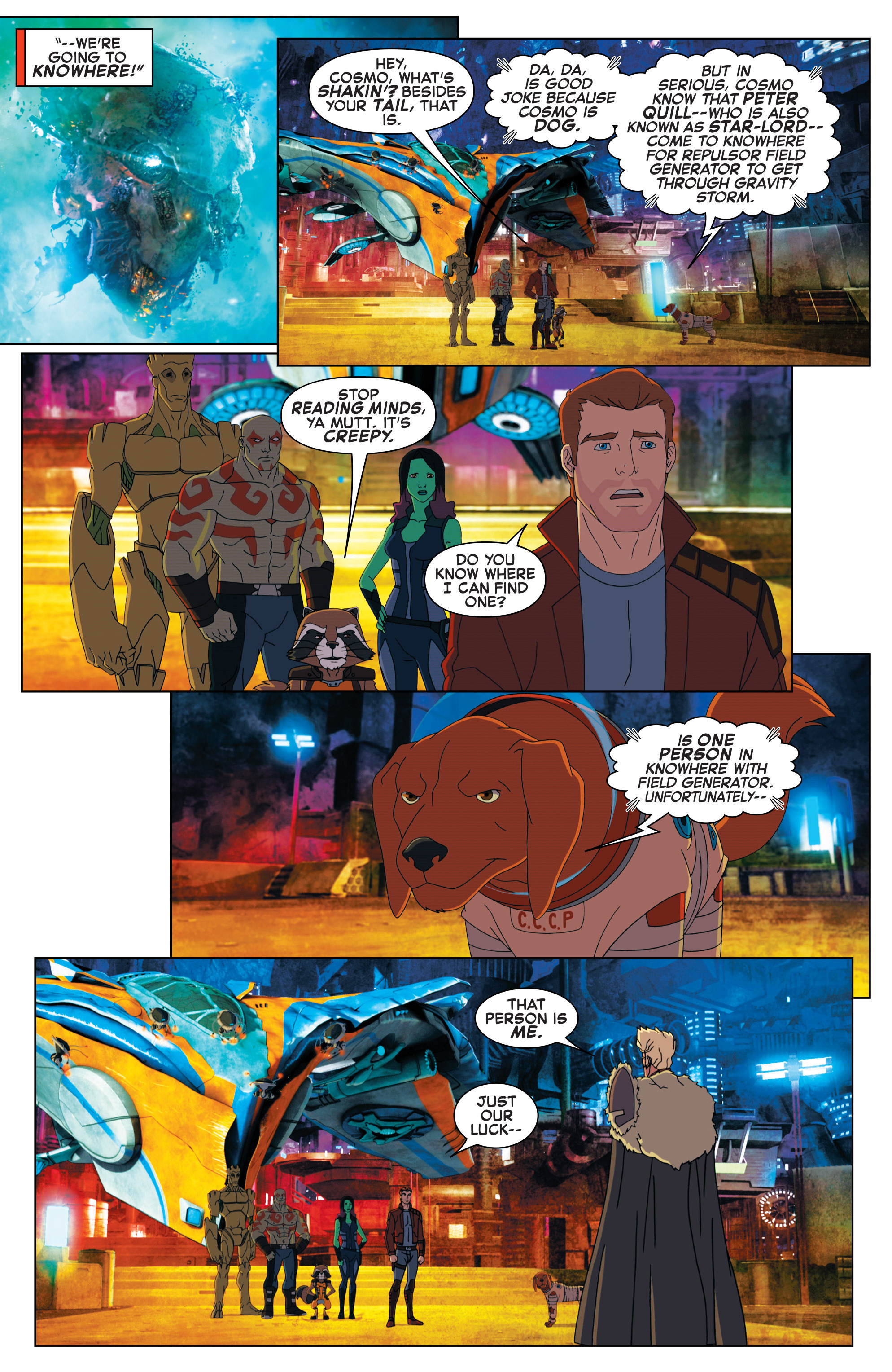 Marvel Universe Guardians of the Galaxy (2015-) issue 11 - Page 4