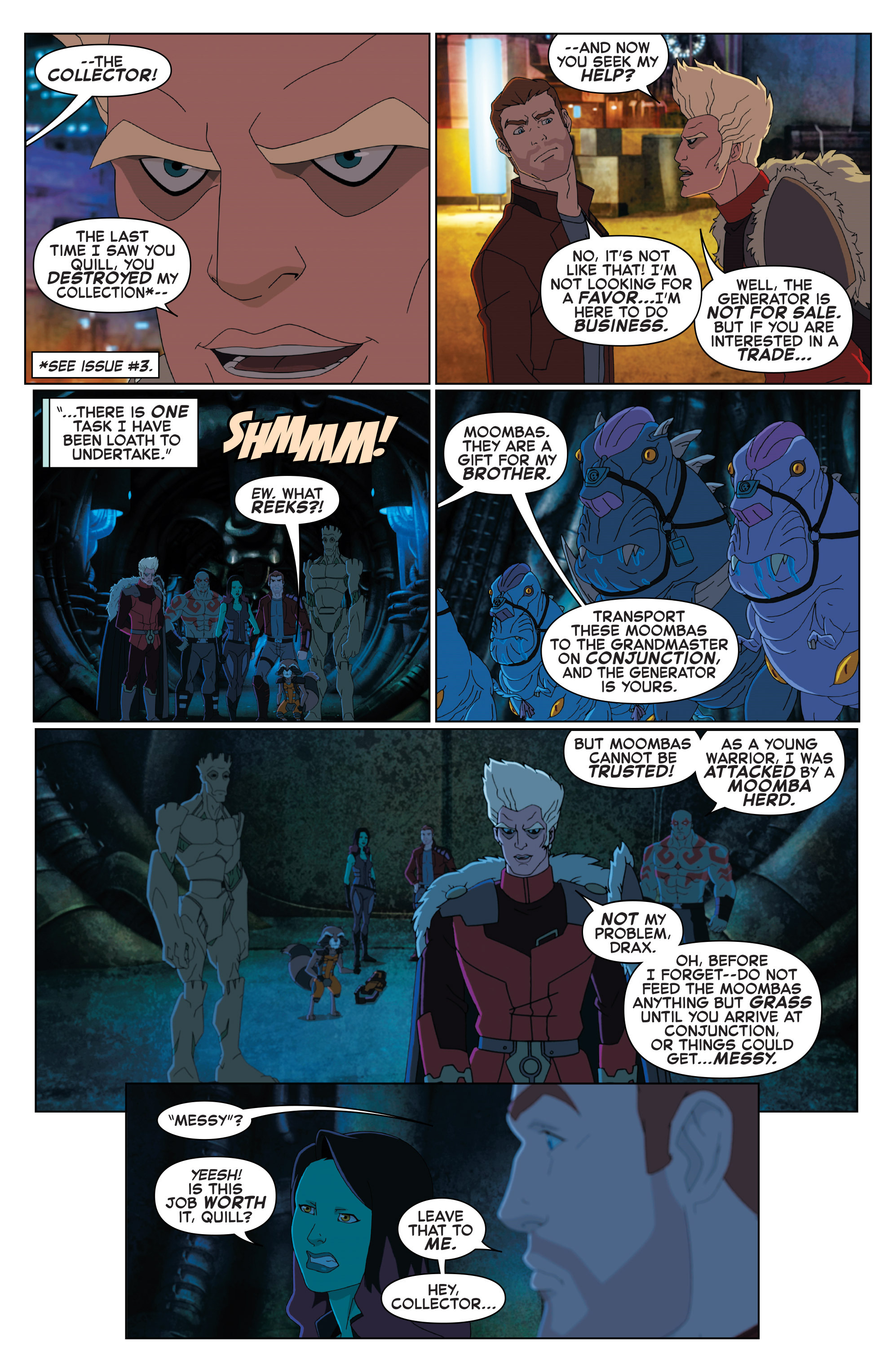 Marvel Universe Guardians of the Galaxy (2015-) issue 11 - Page 5