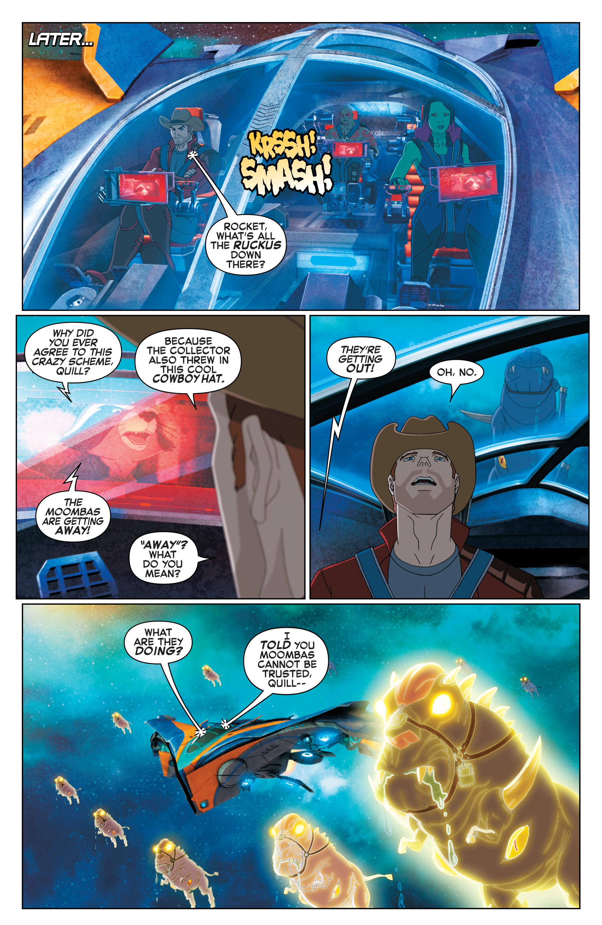 Marvel Universe Guardians of the Galaxy (2015-) issue 11 - Page 6