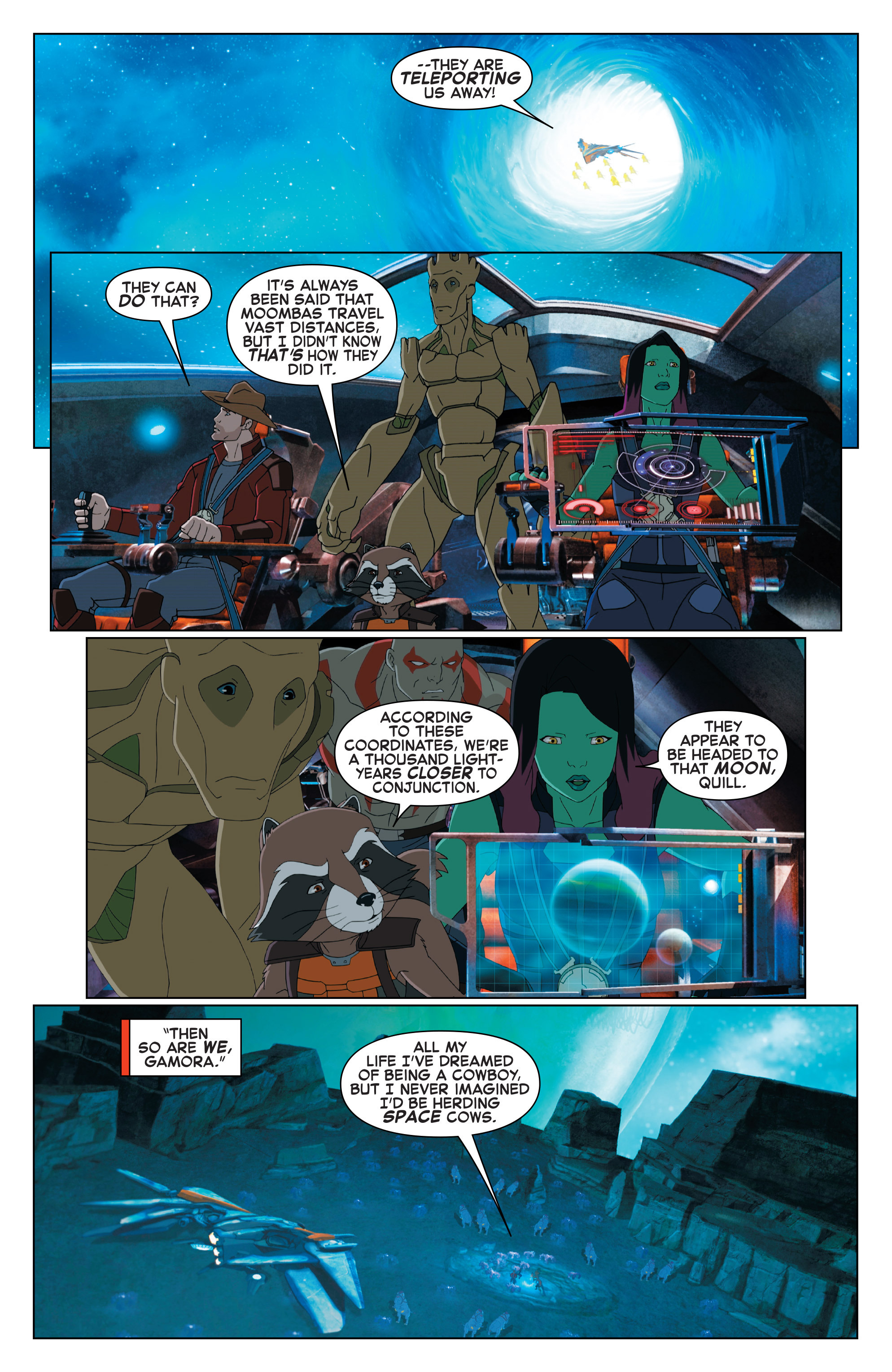 Marvel Universe Guardians of the Galaxy (2015-) issue 11 - Page 7