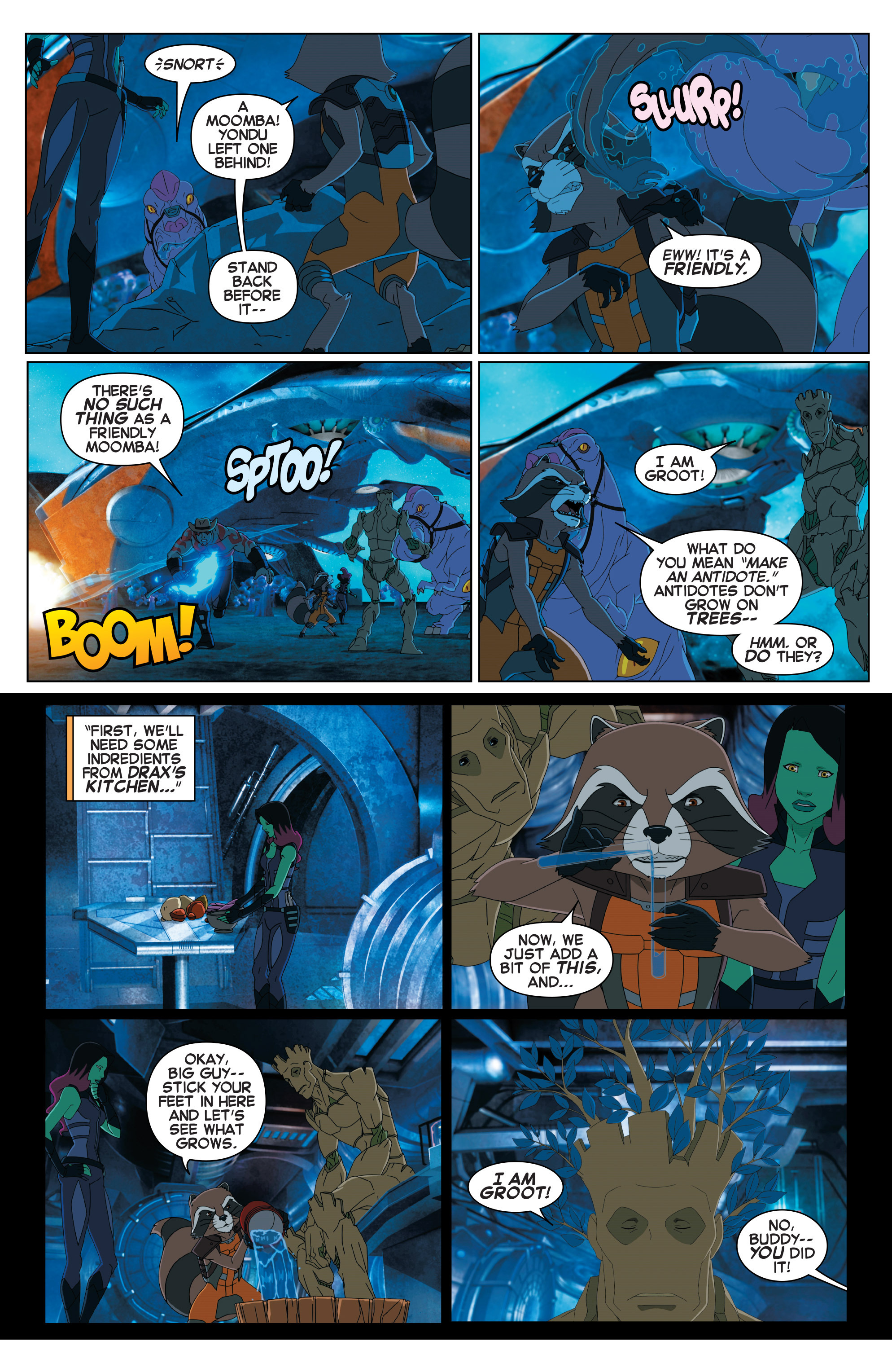 Marvel Universe Guardians of the Galaxy (2015-) issue 11 - Page 14