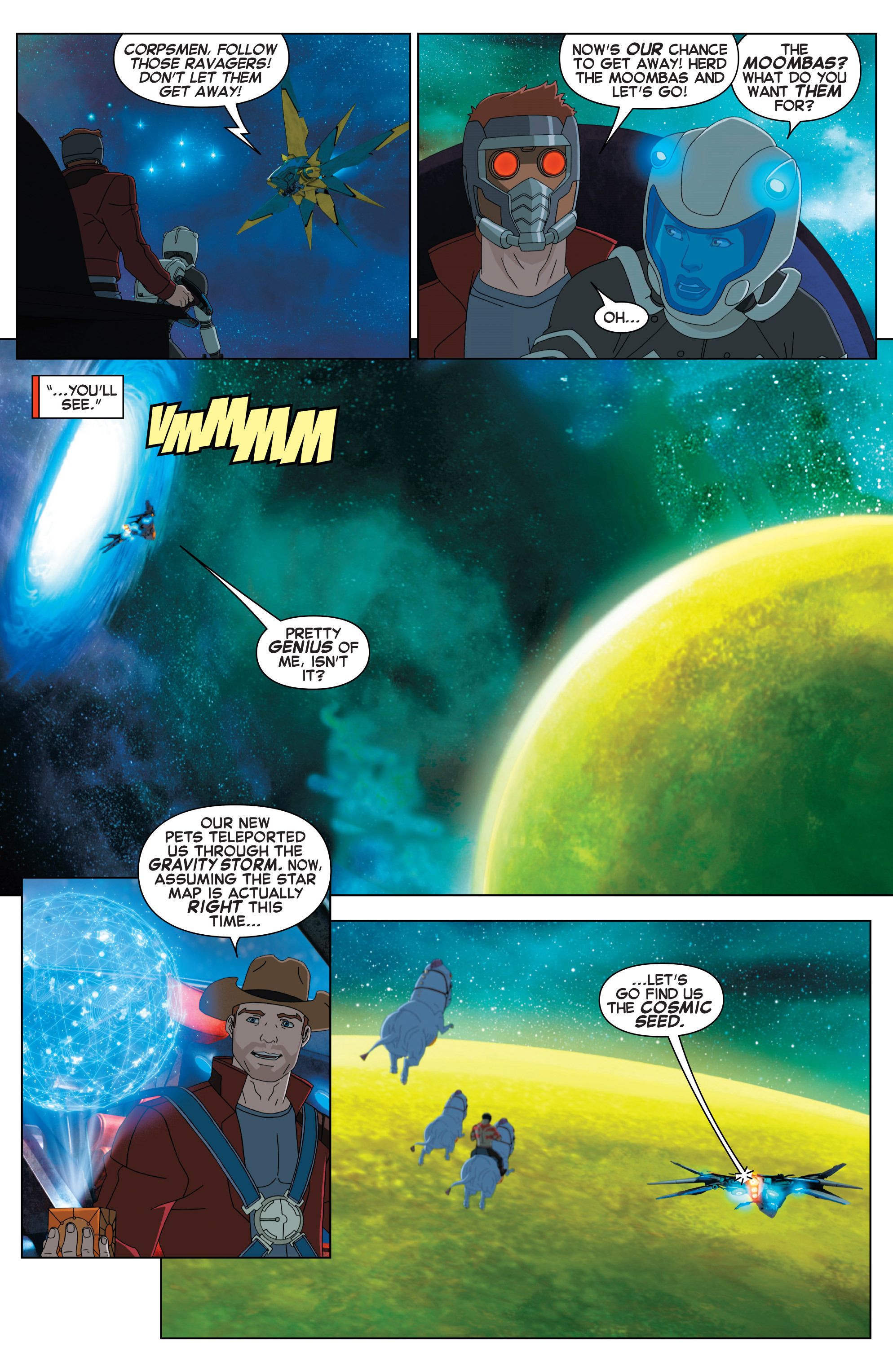 Marvel Universe Guardians of the Galaxy (2015-) issue 11 - Page 21