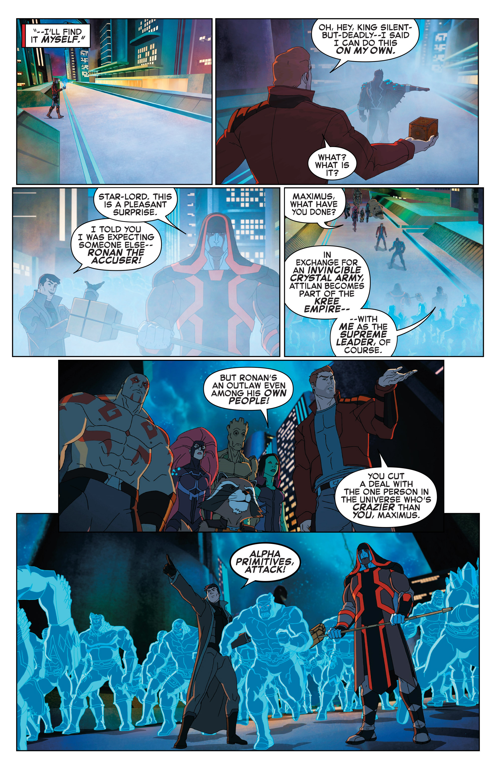 Marvel Universe Guardians of the Galaxy (2015-) issue 12 - Page 14