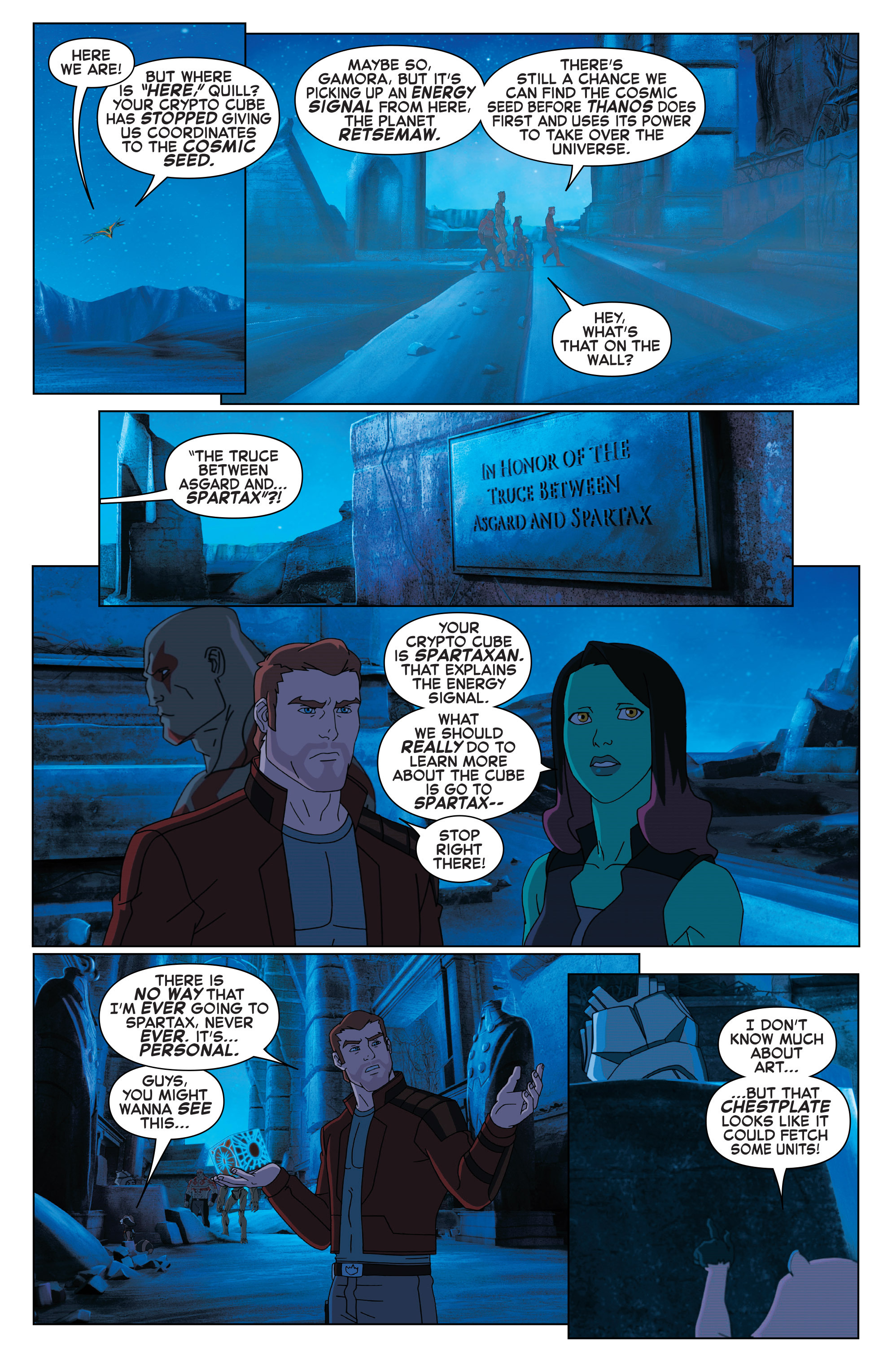 Marvel Universe Guardians of the Galaxy (2015-): Chapter 13 - Page 3