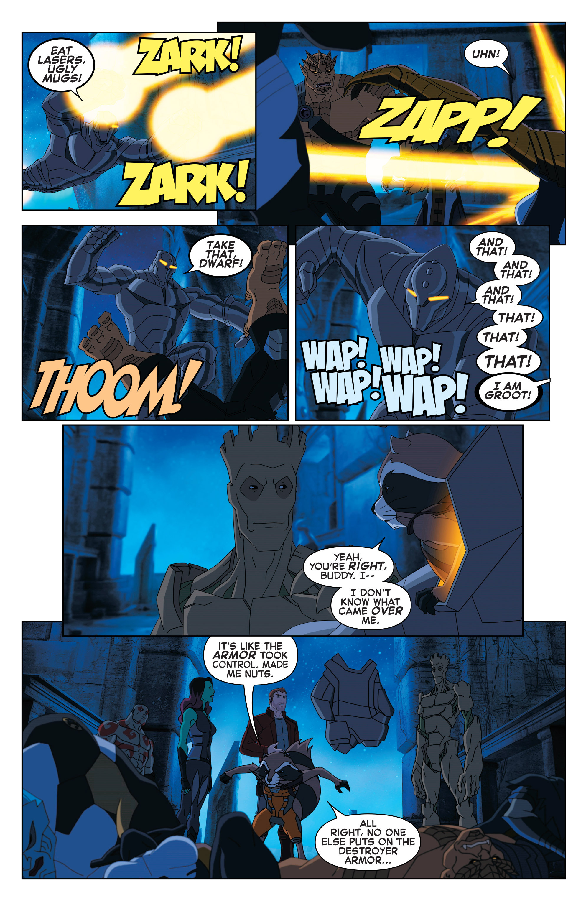 Marvel Universe Guardians of the Galaxy (2015-) issue 13 - Page 7