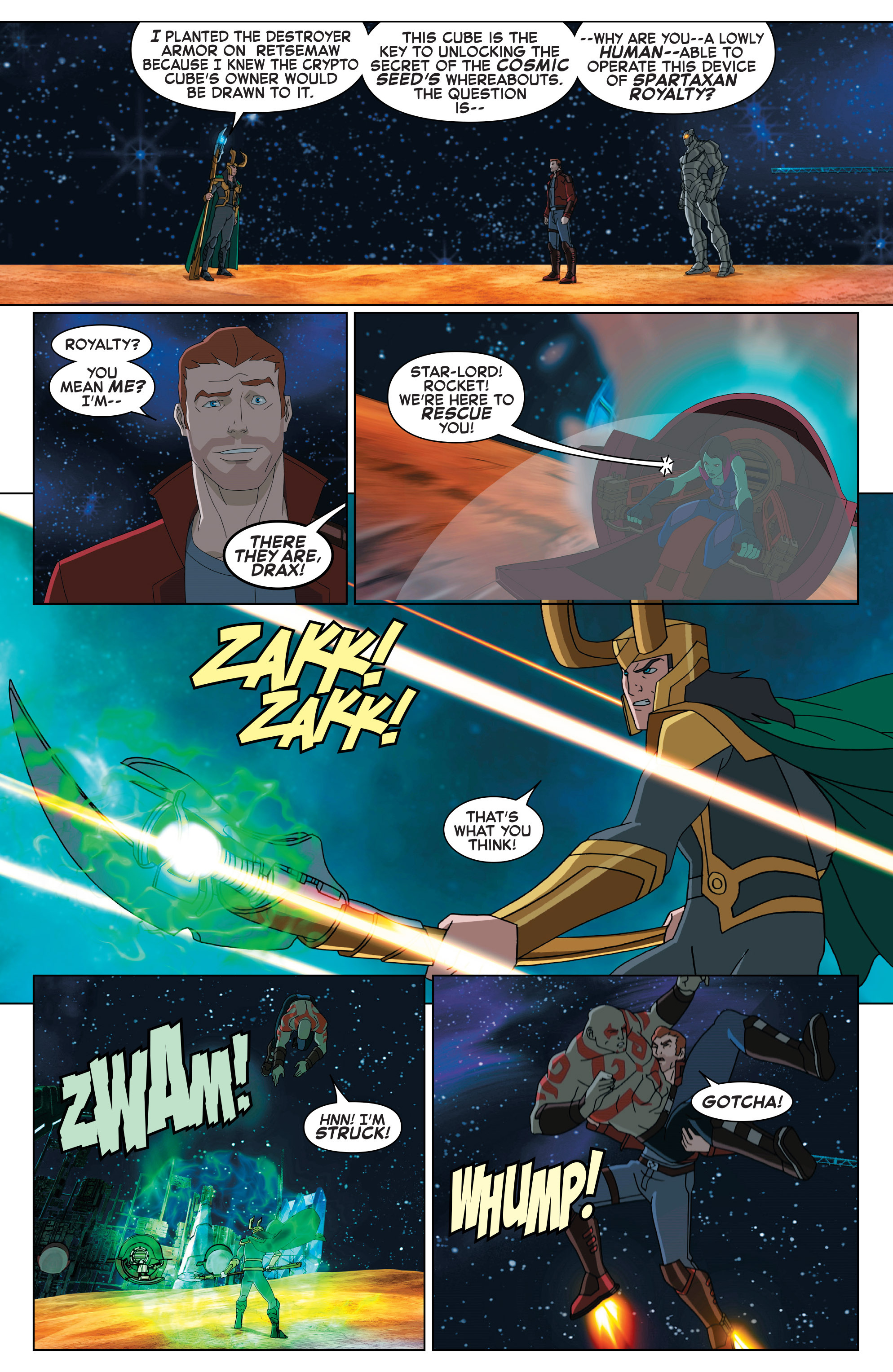 Marvel Universe Guardians of the Galaxy (2015-) issue 13 - Page 13