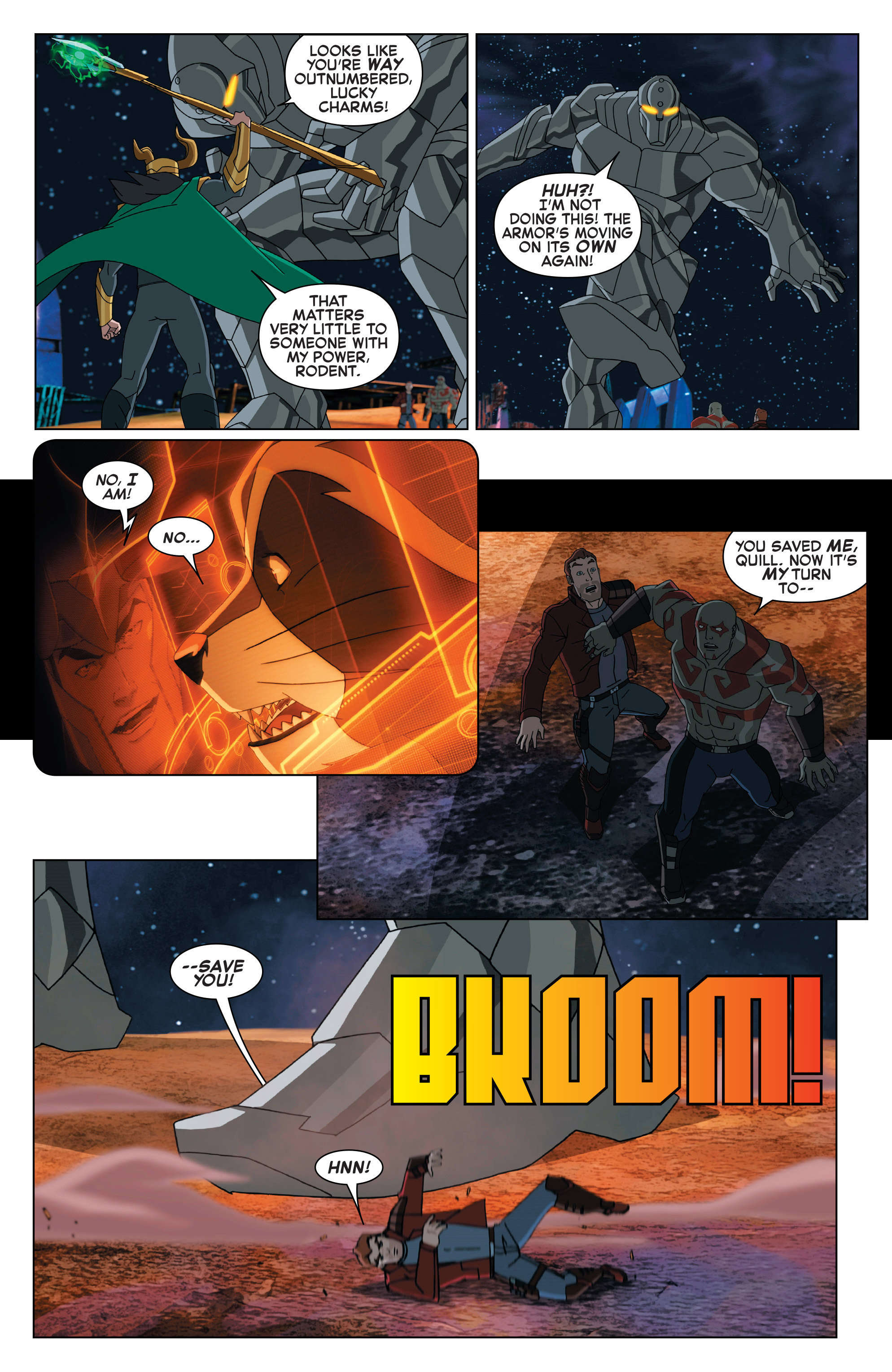 Marvel Universe Guardians of the Galaxy (2015-) issue 13 - Page 14