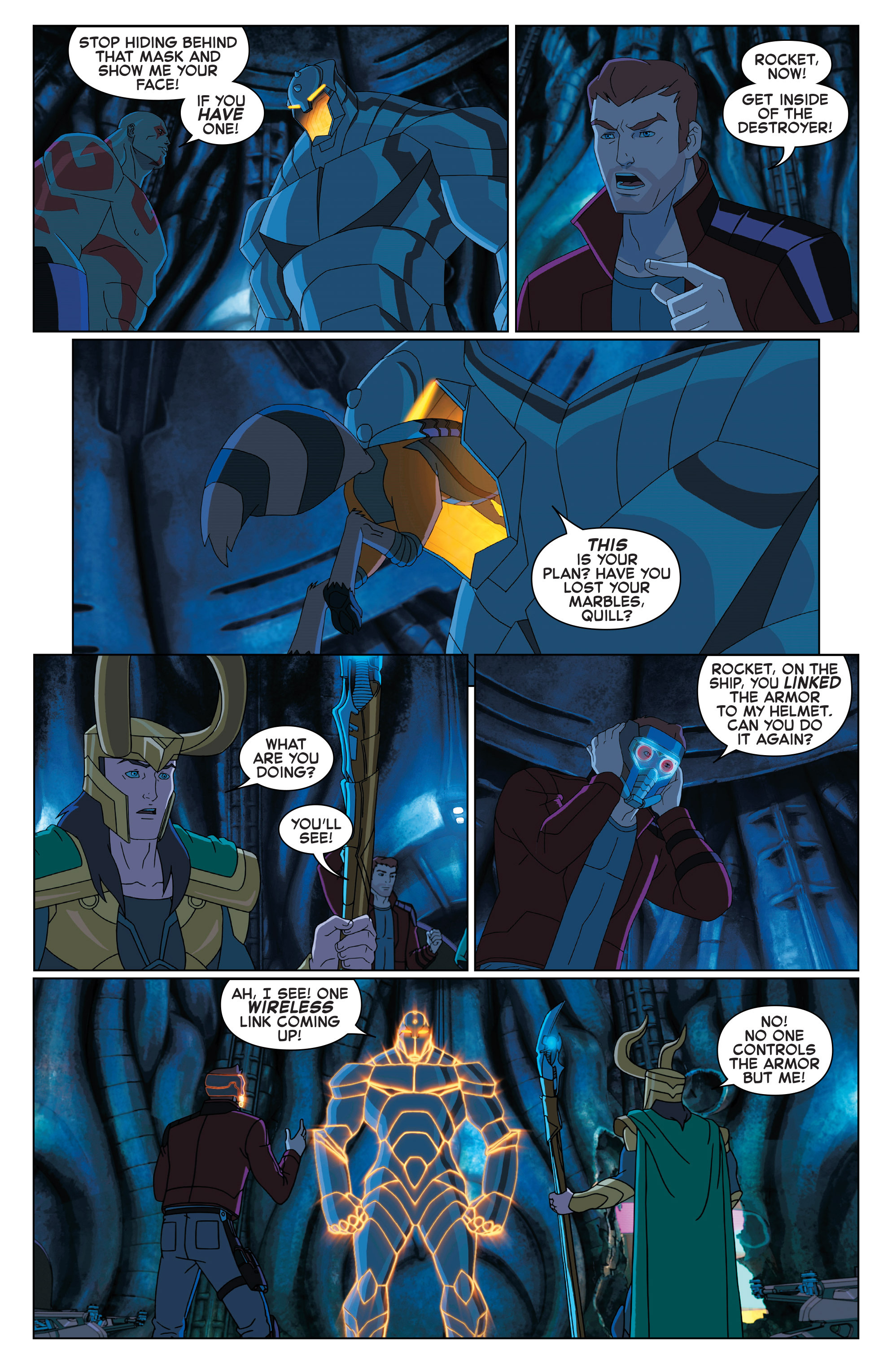 Marvel Universe Guardians of the Galaxy (2015-) issue 13 - Page 19