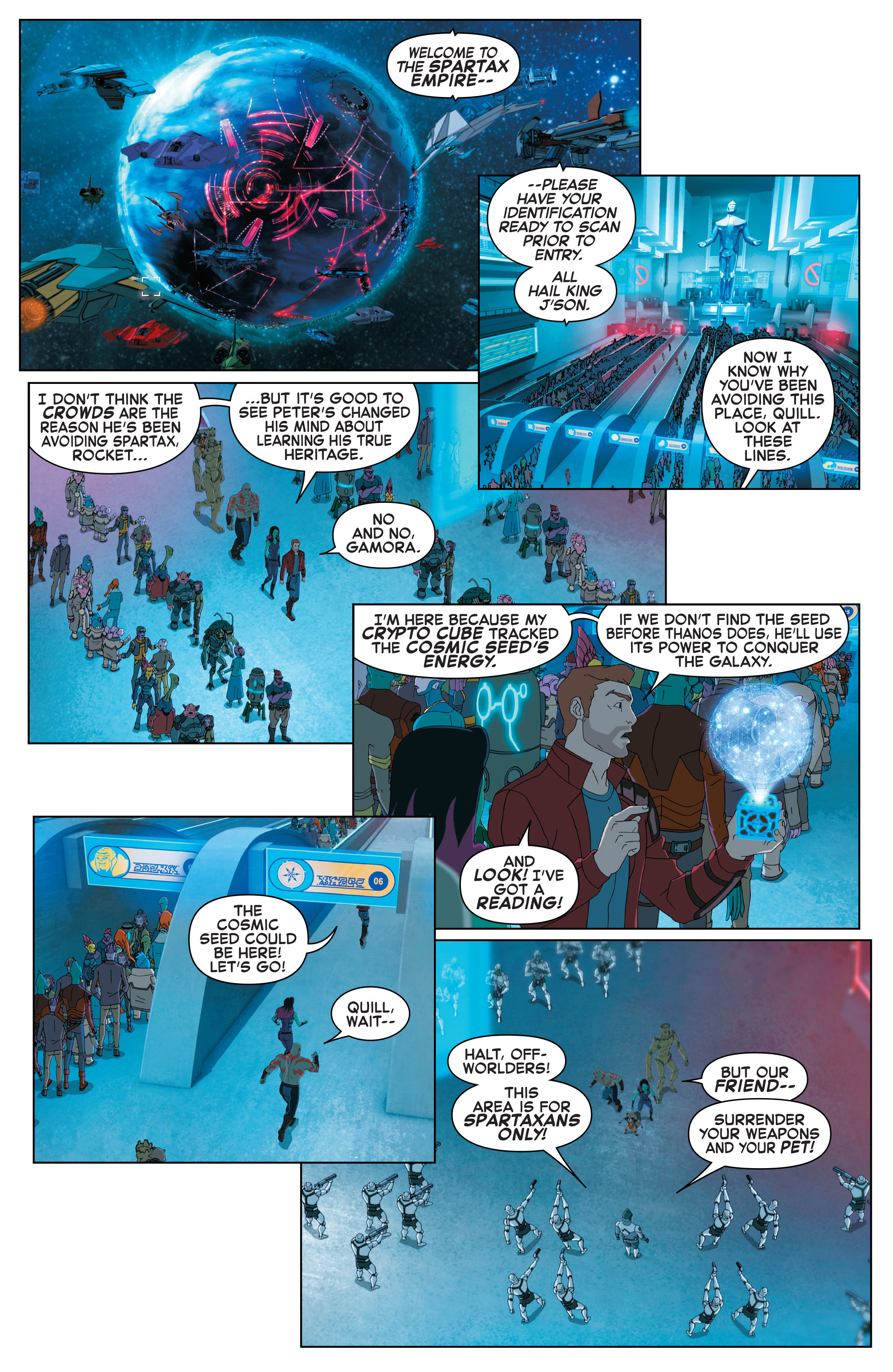 Marvel Universe Guardians of the Galaxy (2015-): Chapter 14 - Page 3