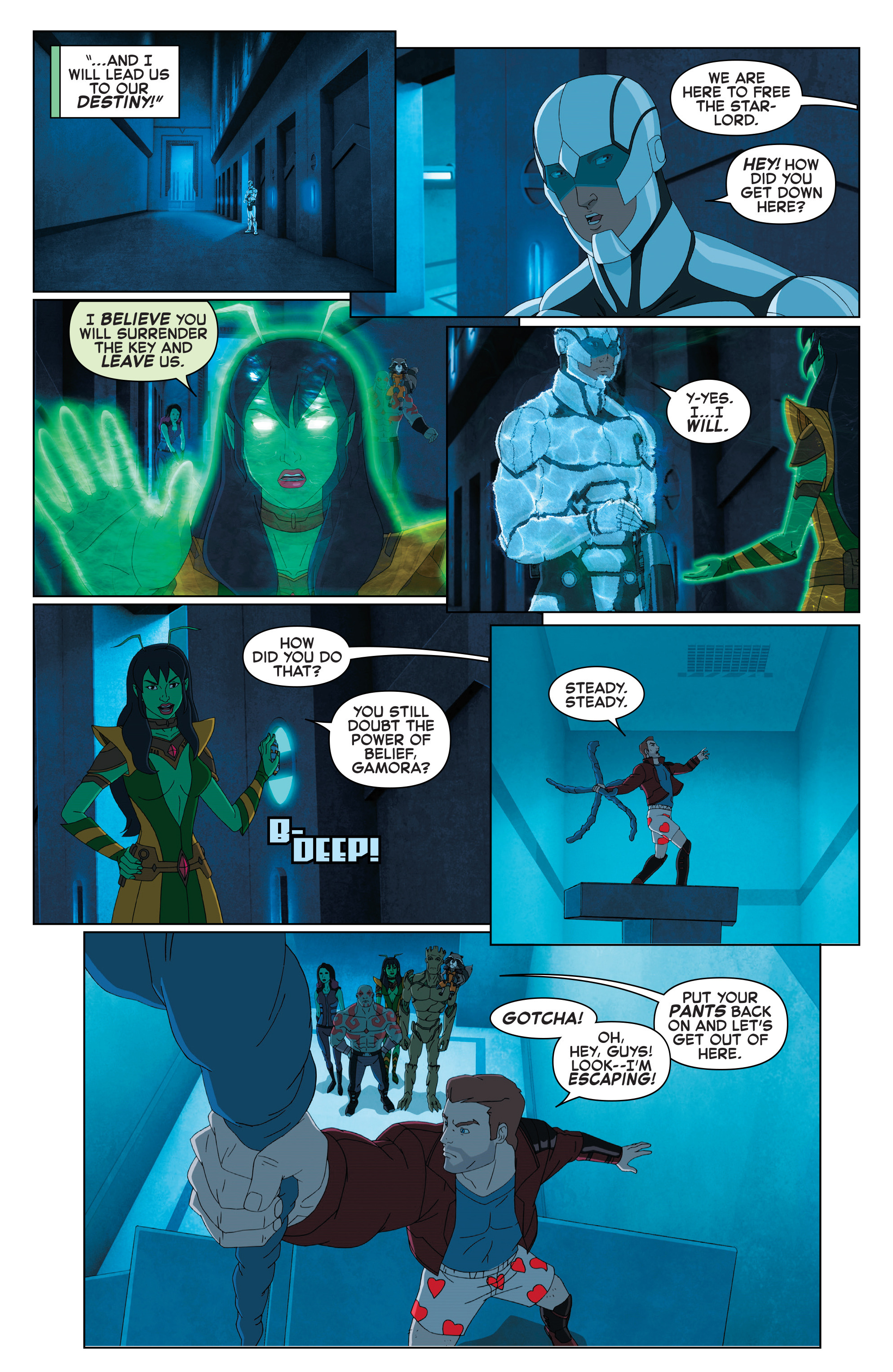 Marvel Universe Guardians of the Galaxy (2015-) issue 14 - Page 14