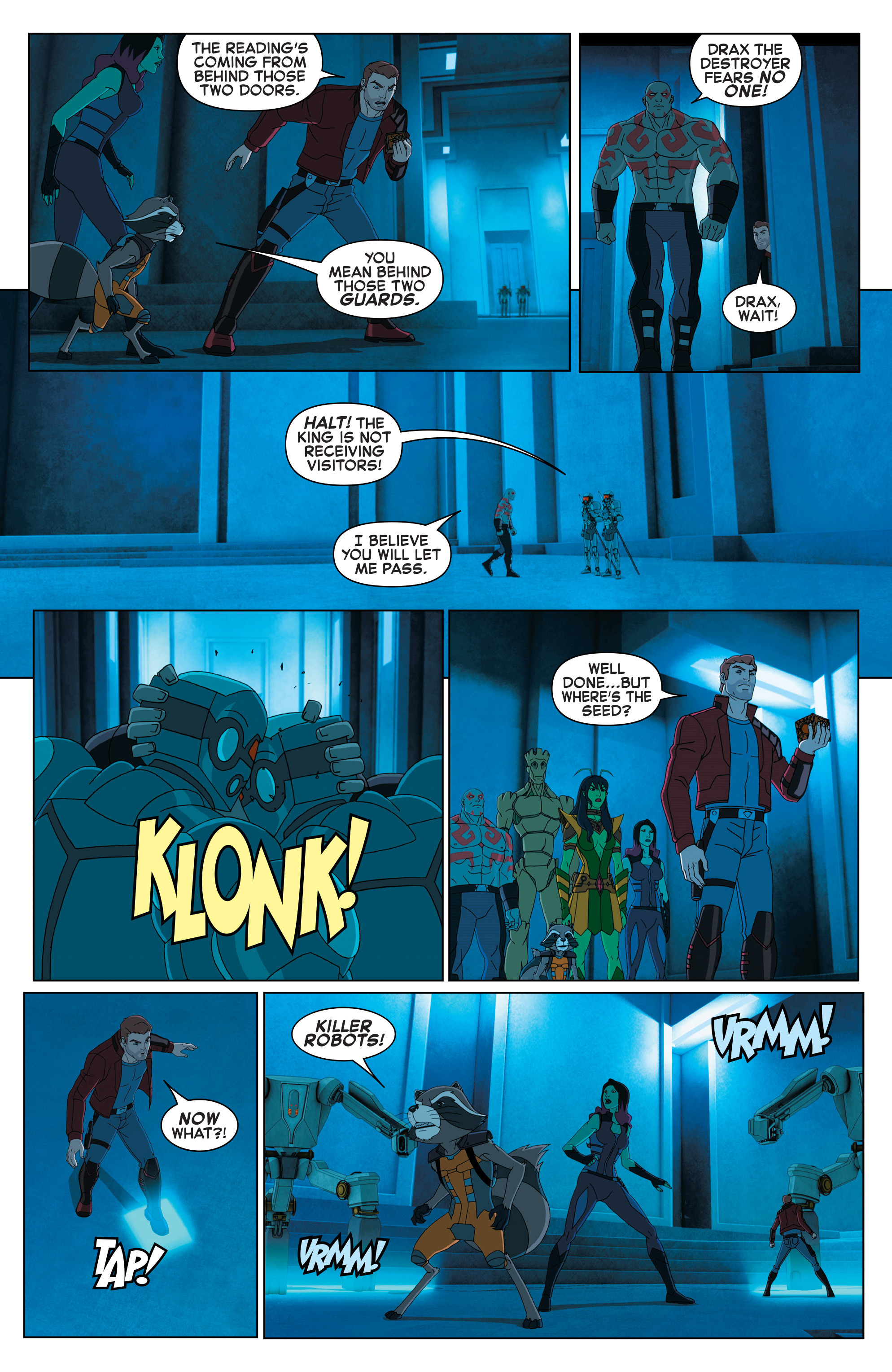 Marvel Universe Guardians of the Galaxy (2015-) issue 14 - Page 16